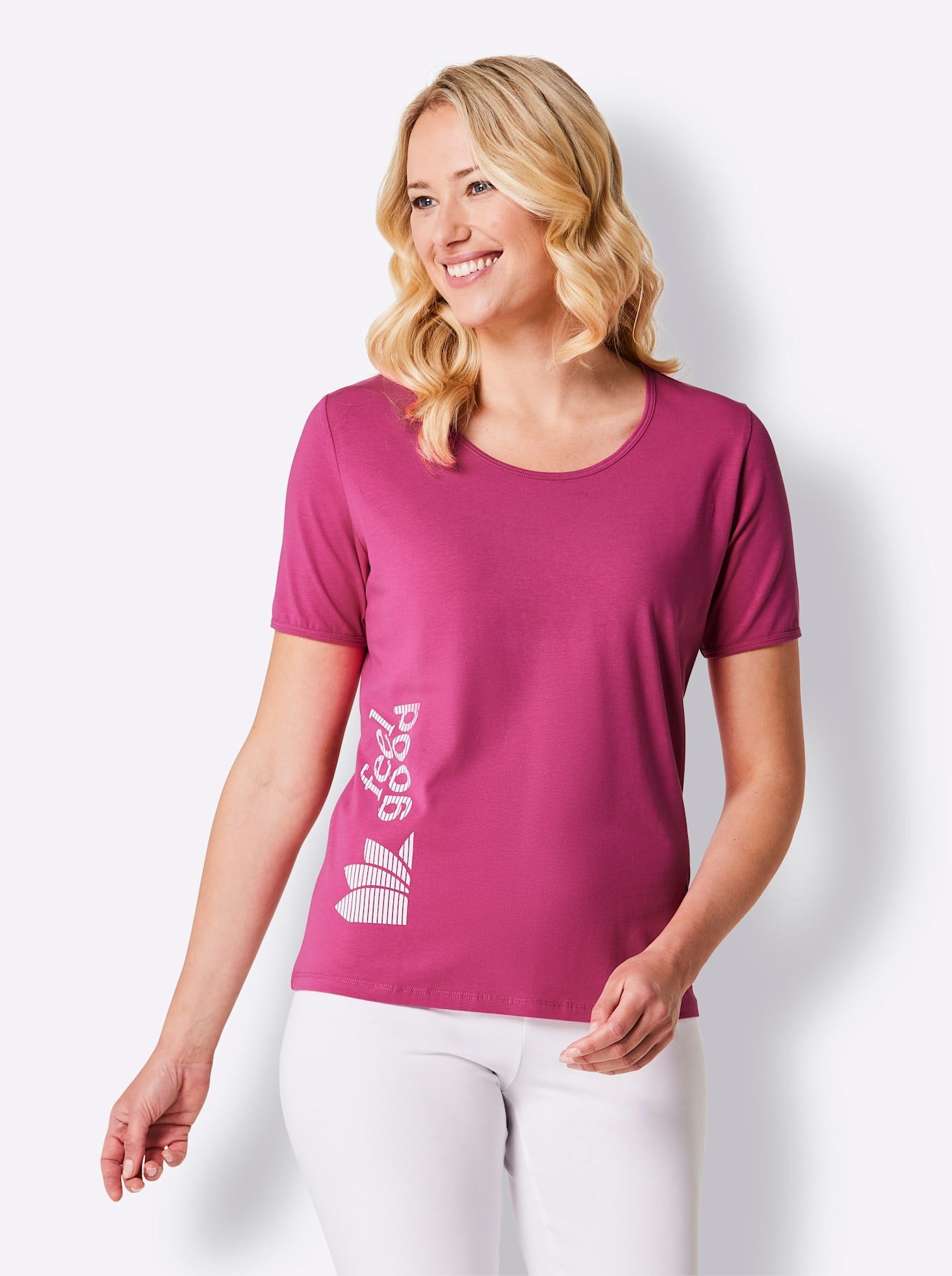 feel good Shirt met korte mouwen Shirt (1-delig)