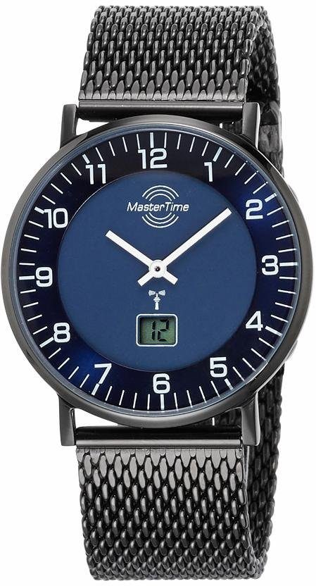 MASTER TIME Radiografisch horloge Basic Polshorloge, quartz, herenhorloge, datum, langlevende batterij heren horloges zwart