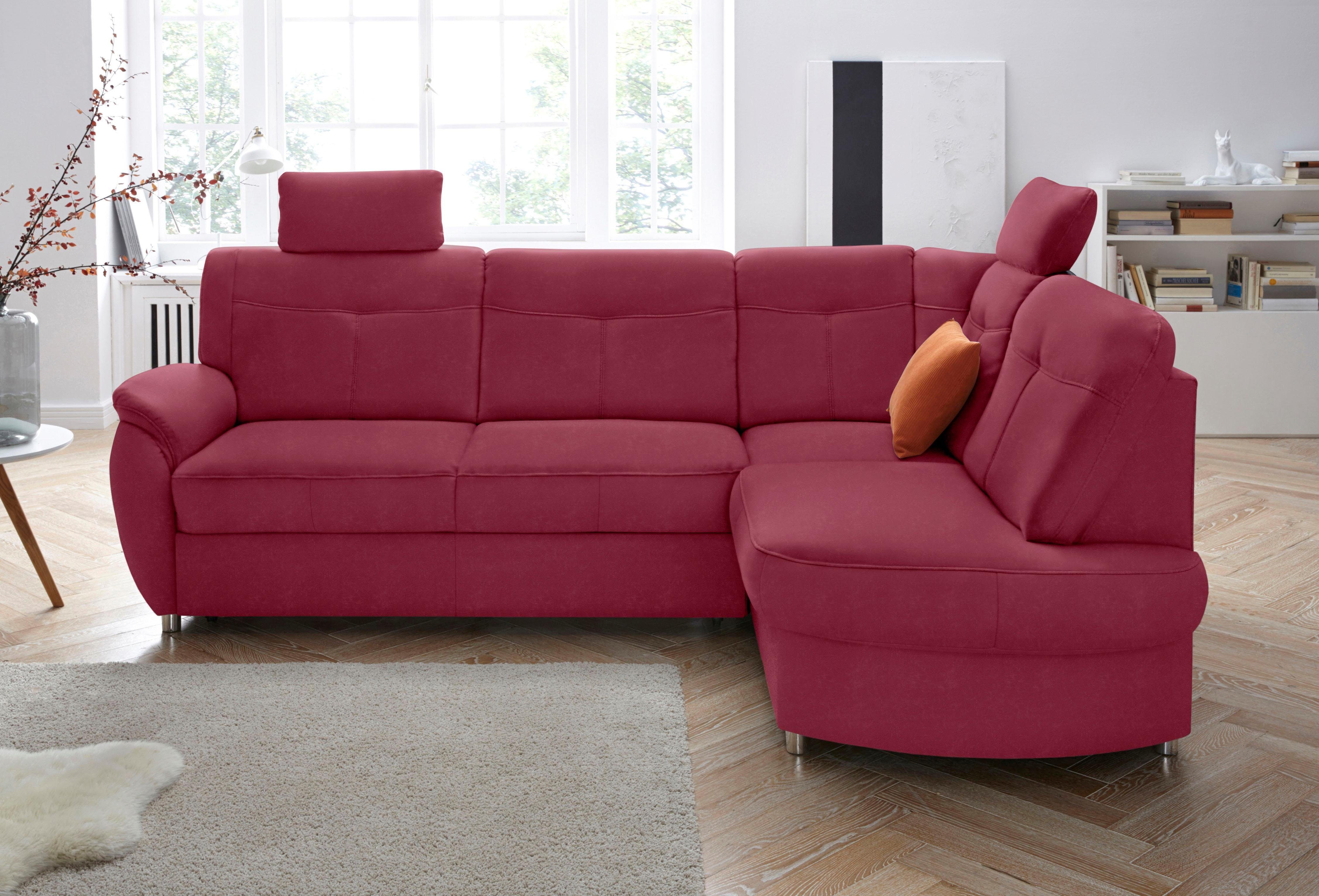 Sit&more Hoekbank Sonoma L-vorm naar keuze met slaapfunctie en bedkist