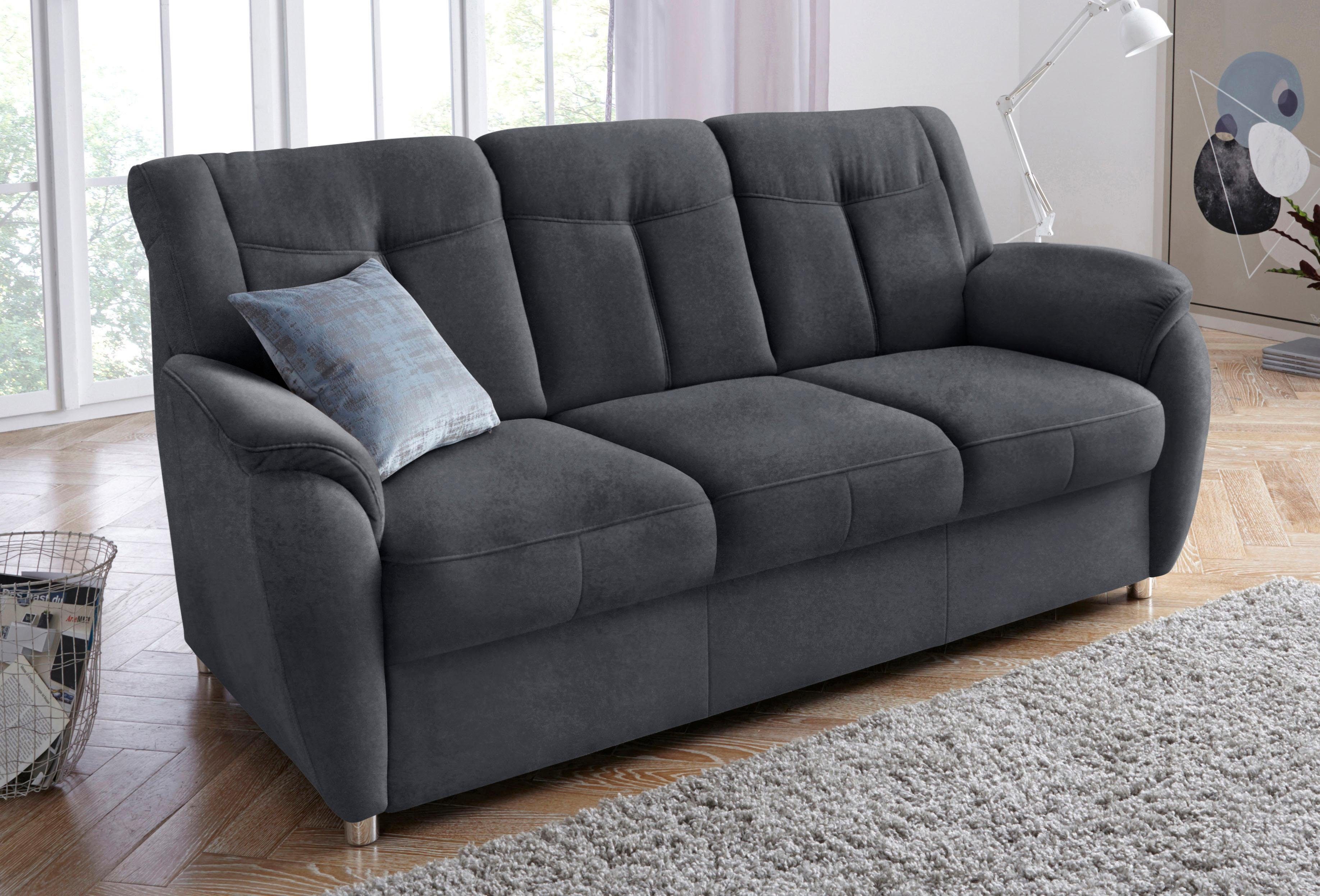 sit&more 3-zitsbank Sonoma met binnenvering