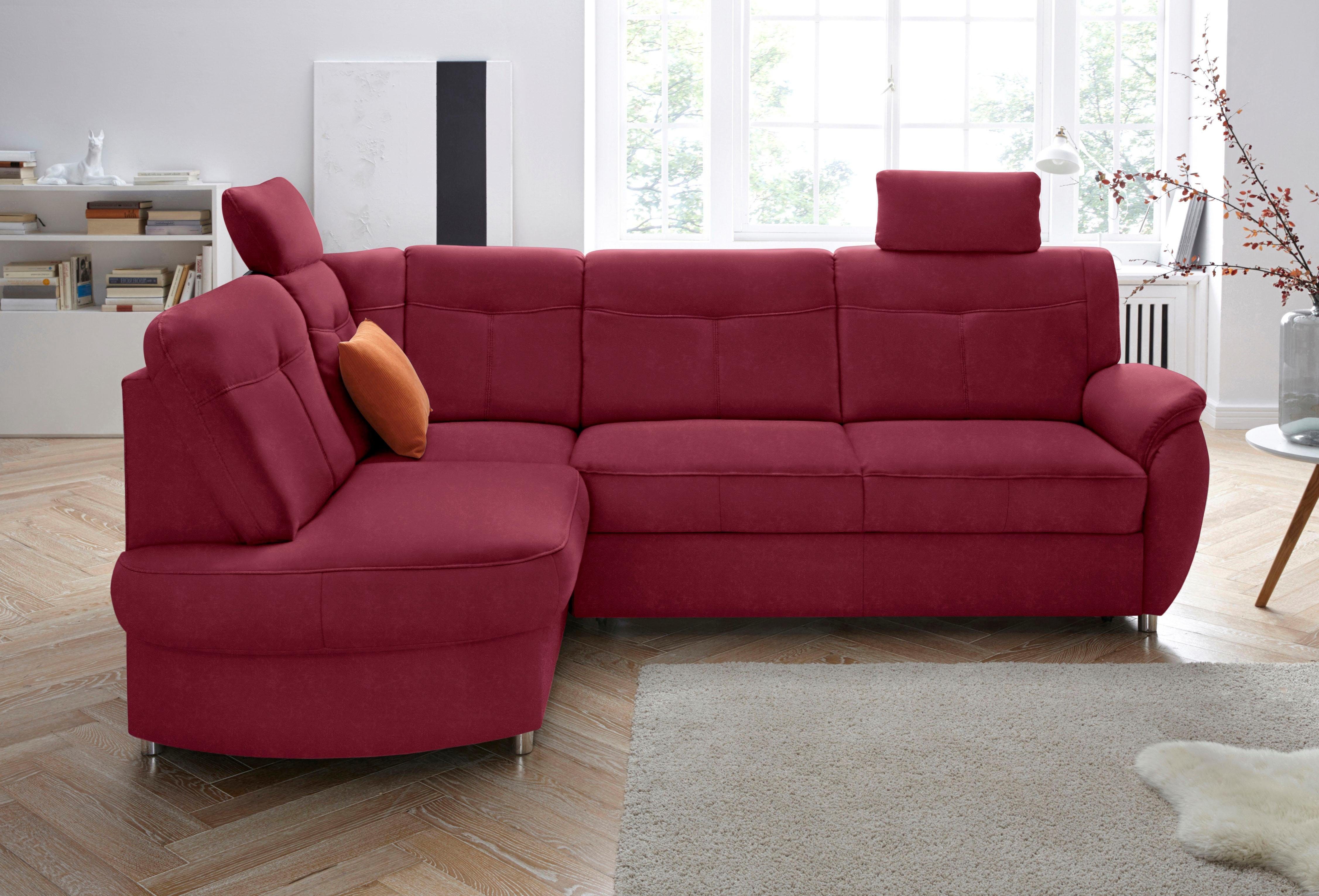 Sit&more Hoekbank Sonoma L-vorm naar keuze met slaapfunctie en bedkist
