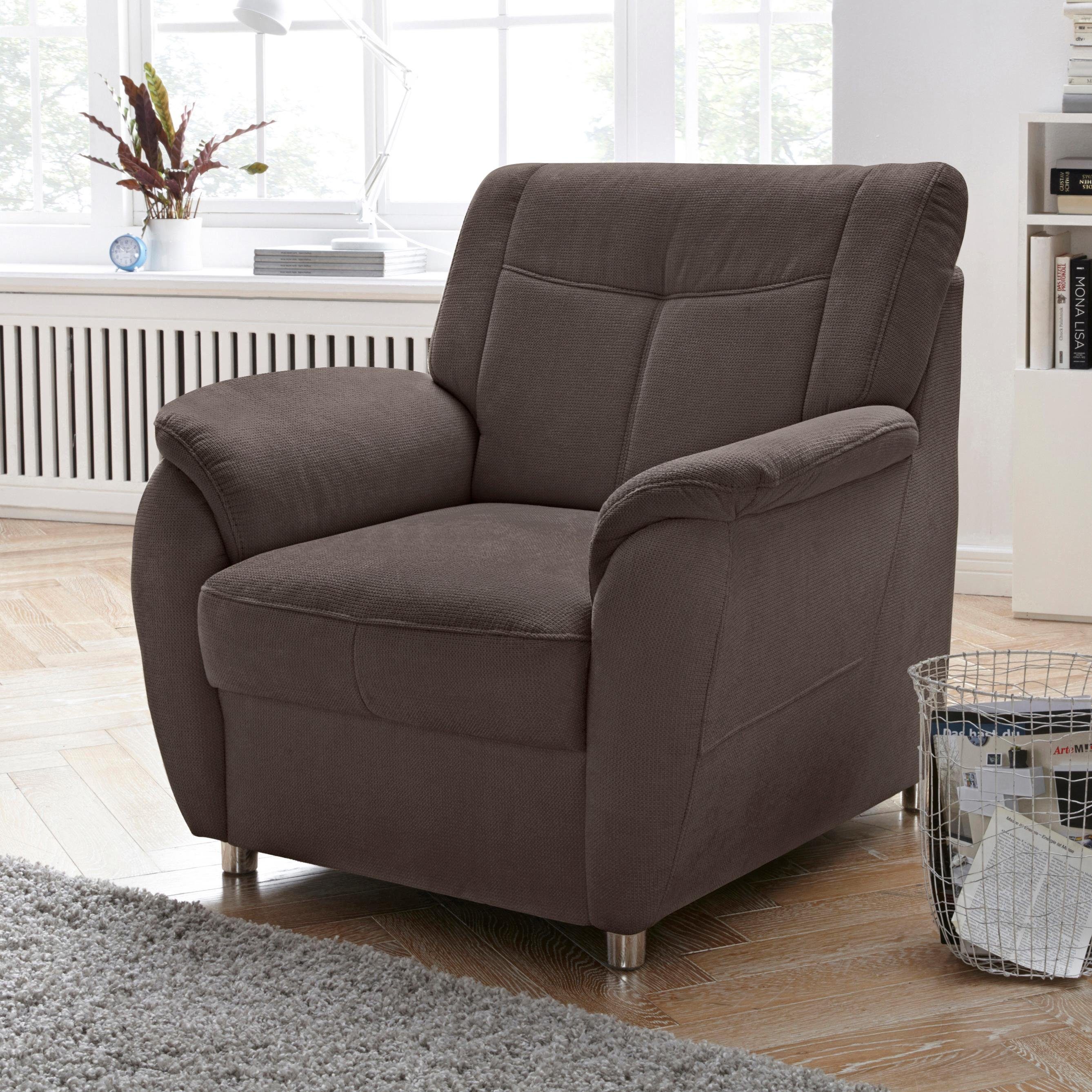 SIT & MORE fauteuil, met binnenvering