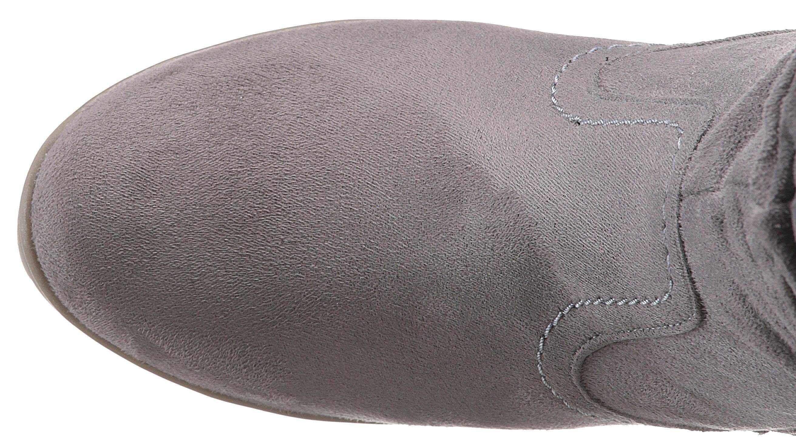 Aniston SHOES Laarzen met plooien aan de slouchy schacht - nieuwe collectie