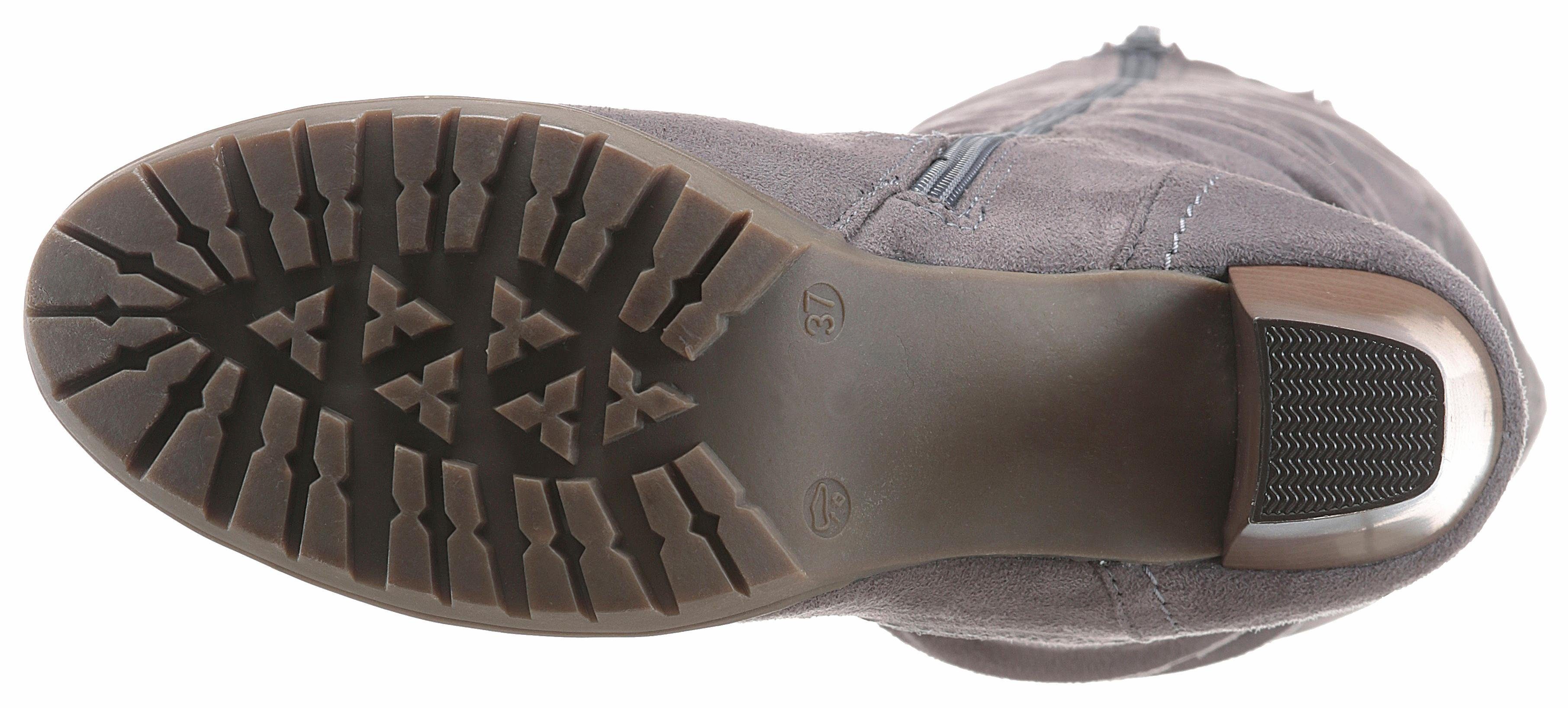 Aniston SHOES Laarzen met plooien aan de slouchy schacht - nieuwe collectie