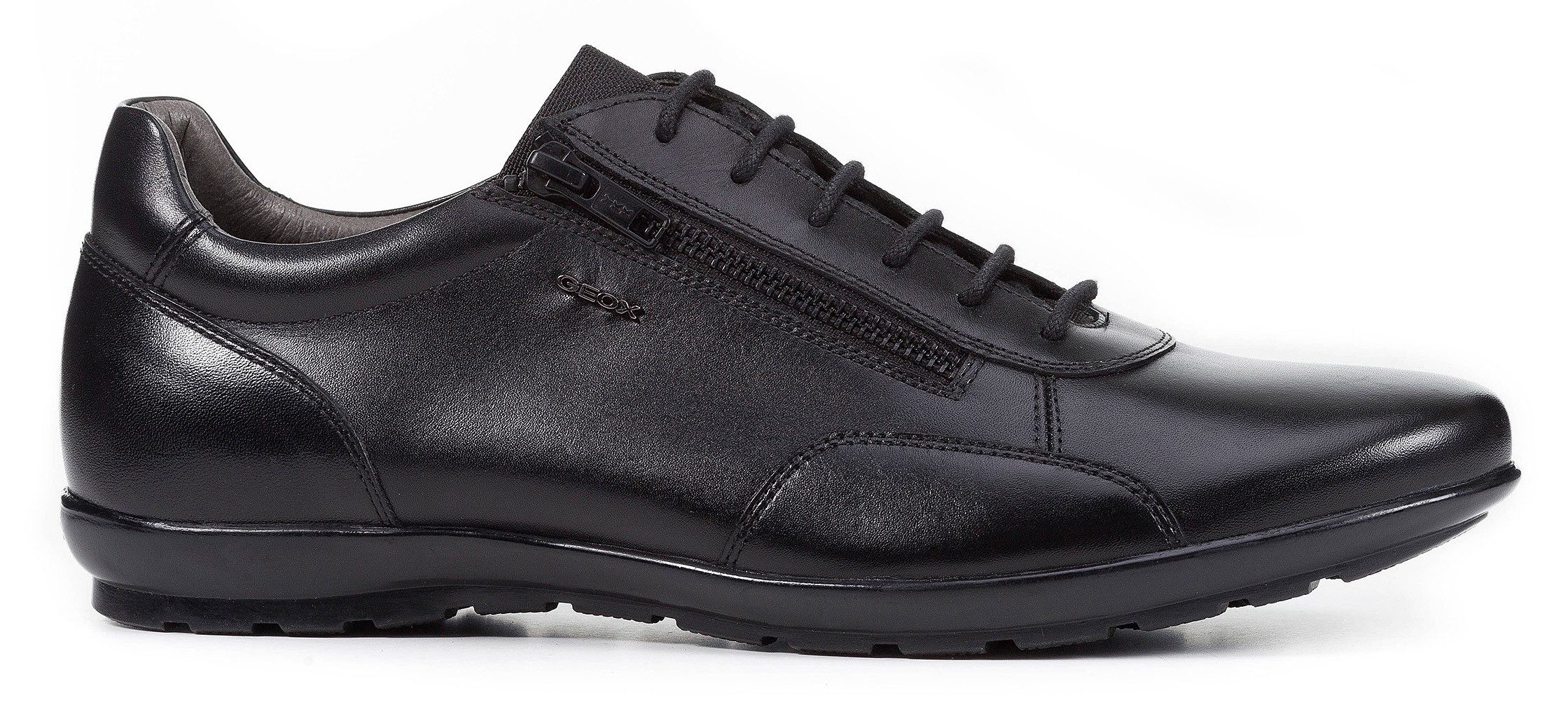 Geox Veterschoenen , business schoen, pak schoen, sneaker met extra rits