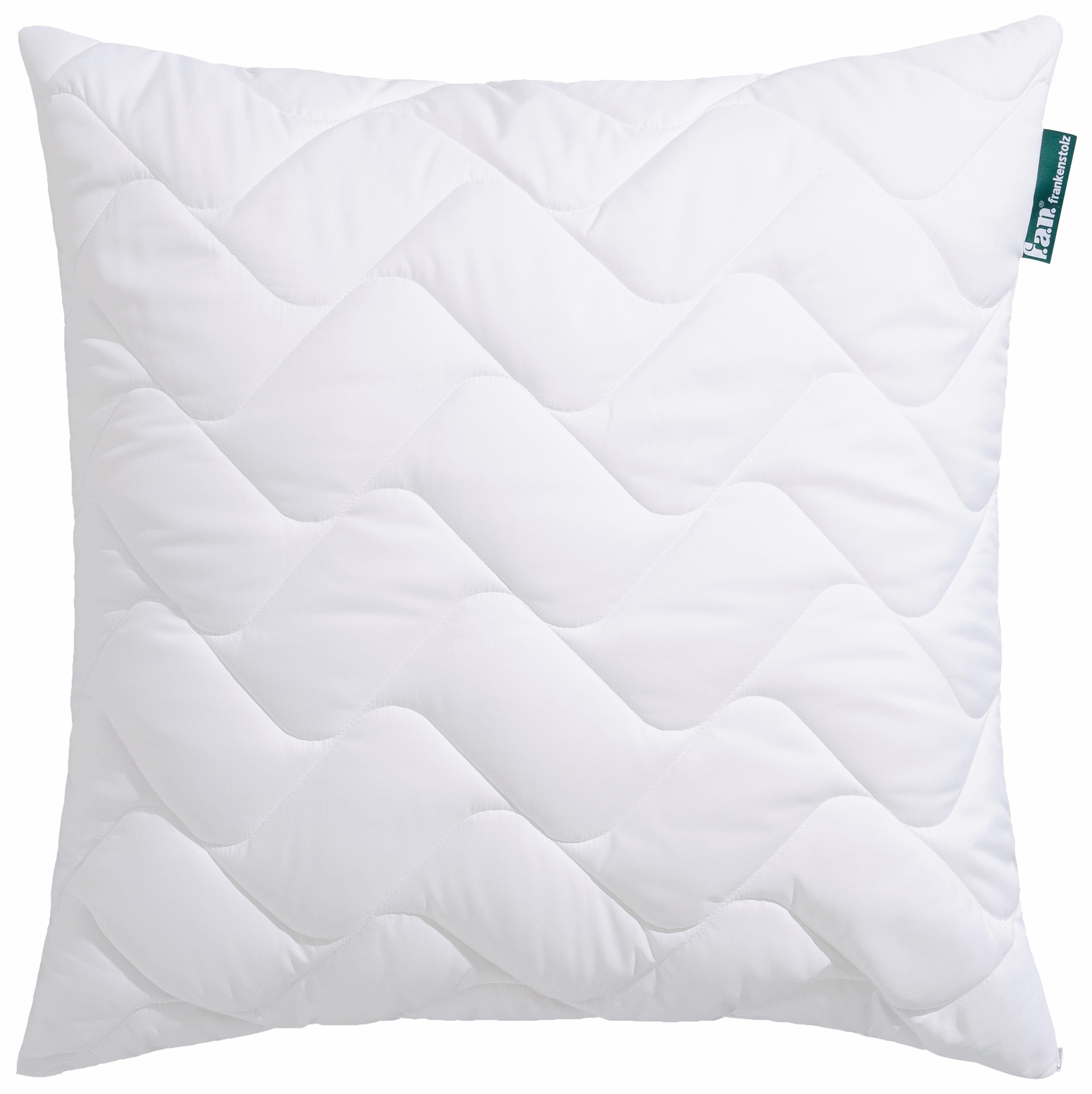 f.a.n. Frankenstolz Microfiberkussen Hollofil Active m. MF-bekleding volledige temperatuur- en vochtregulering hoofdkussens wit