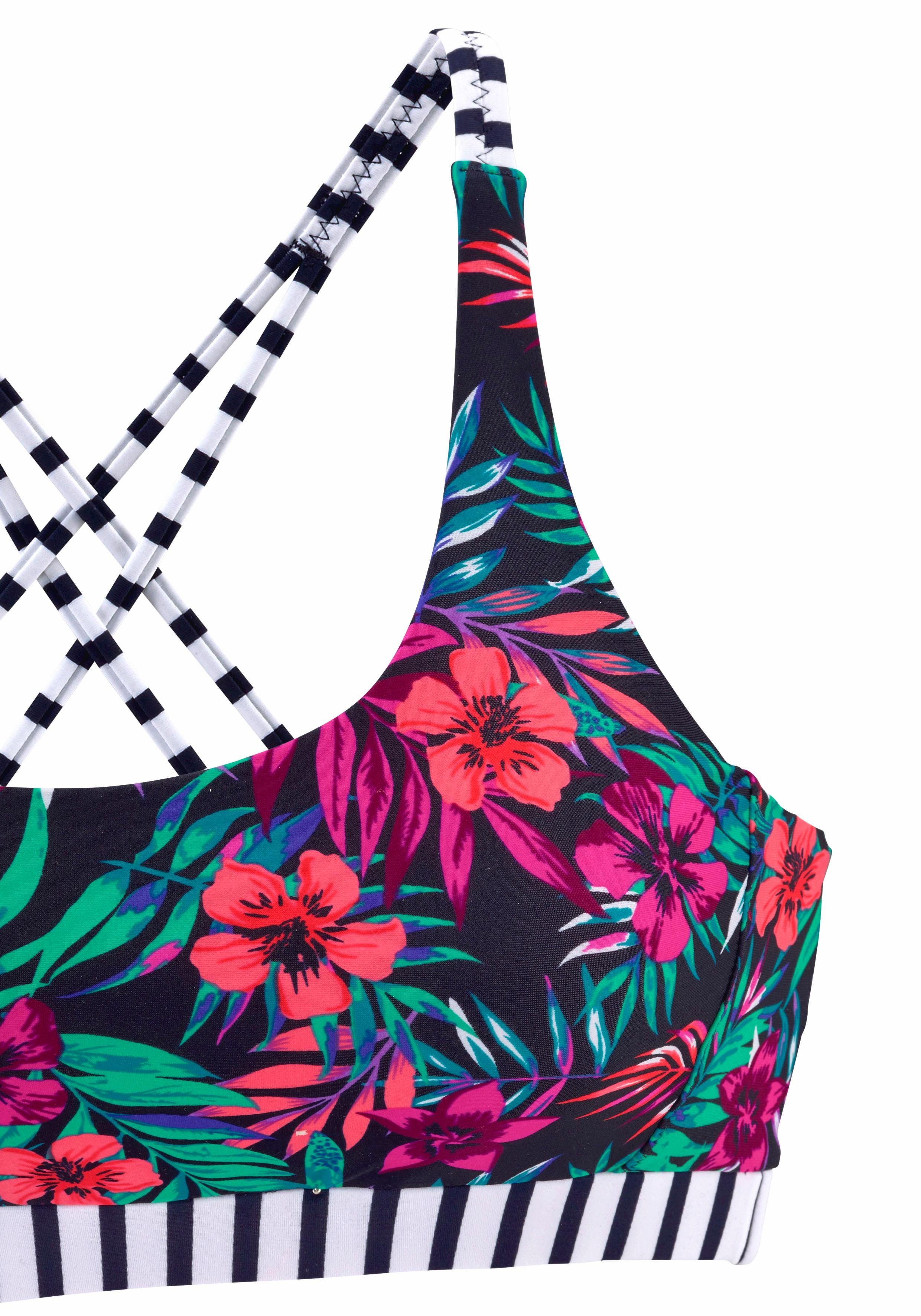 Venice Beach Bustierbikinitop Summer met gekruiste bandjes