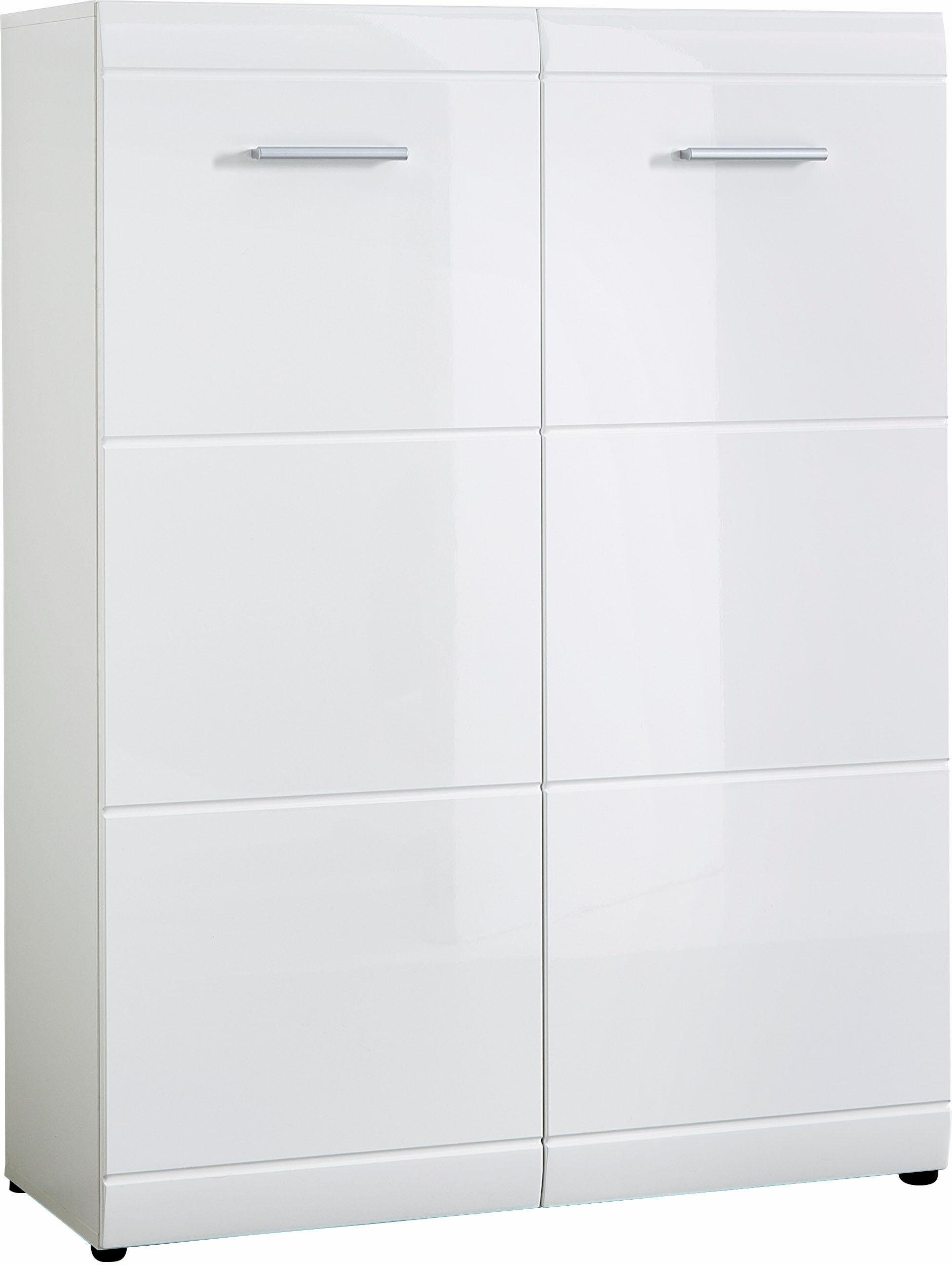 GERMANIA Halmeubelset Adana Kleur wit met hoogglans fronten (set, 5-delig)