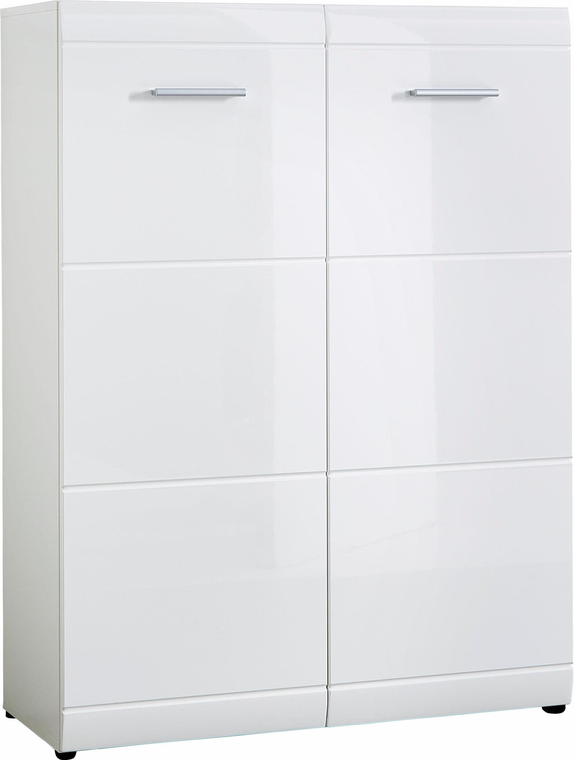 GERMANIA Halmeubelset Adana Kleur wit met hoogglans fronten (set, 6-delig)