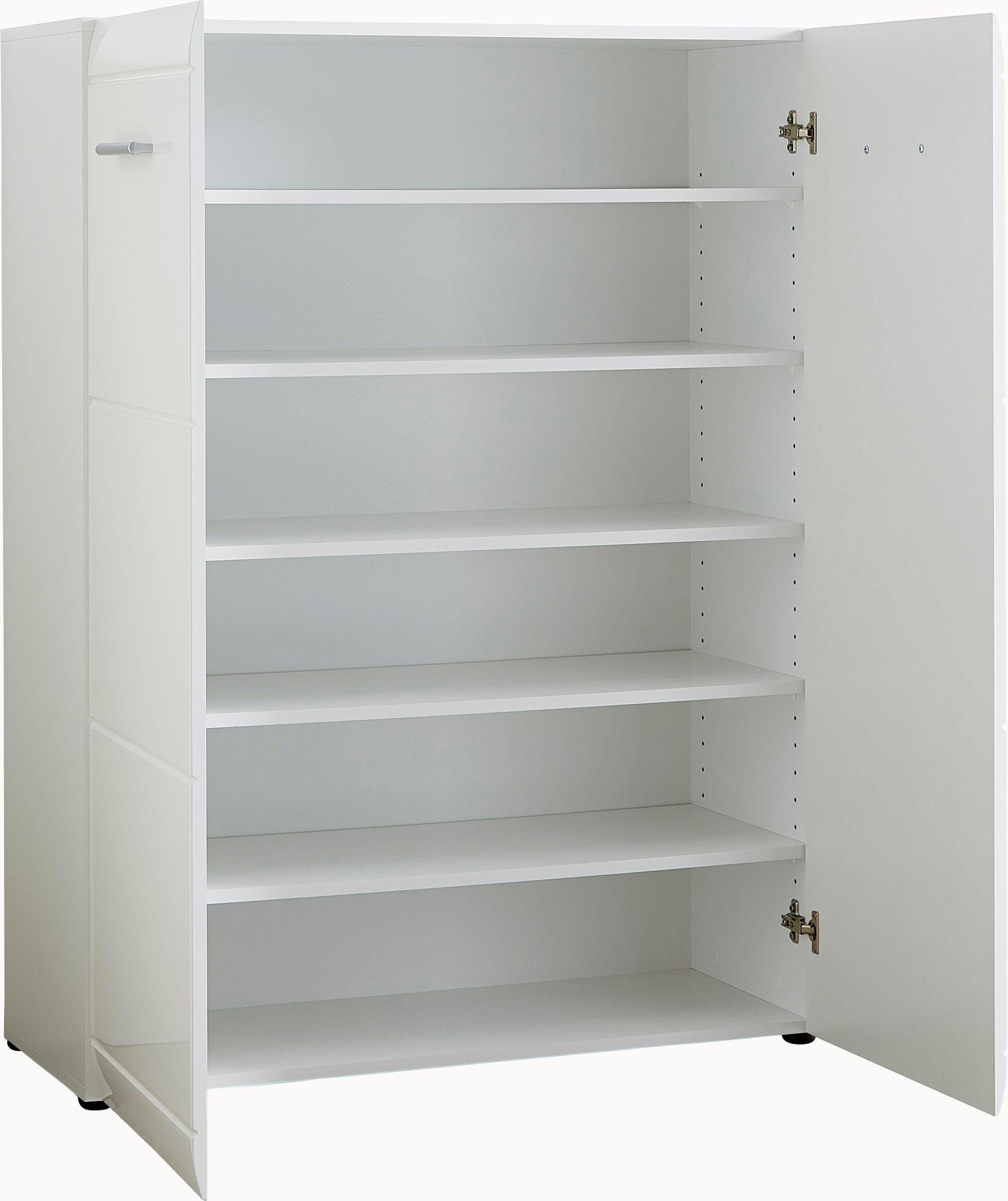 GERMANIA Halmeubelset Adana Kleur wit met hoogglans fronten (set, 6-delig)