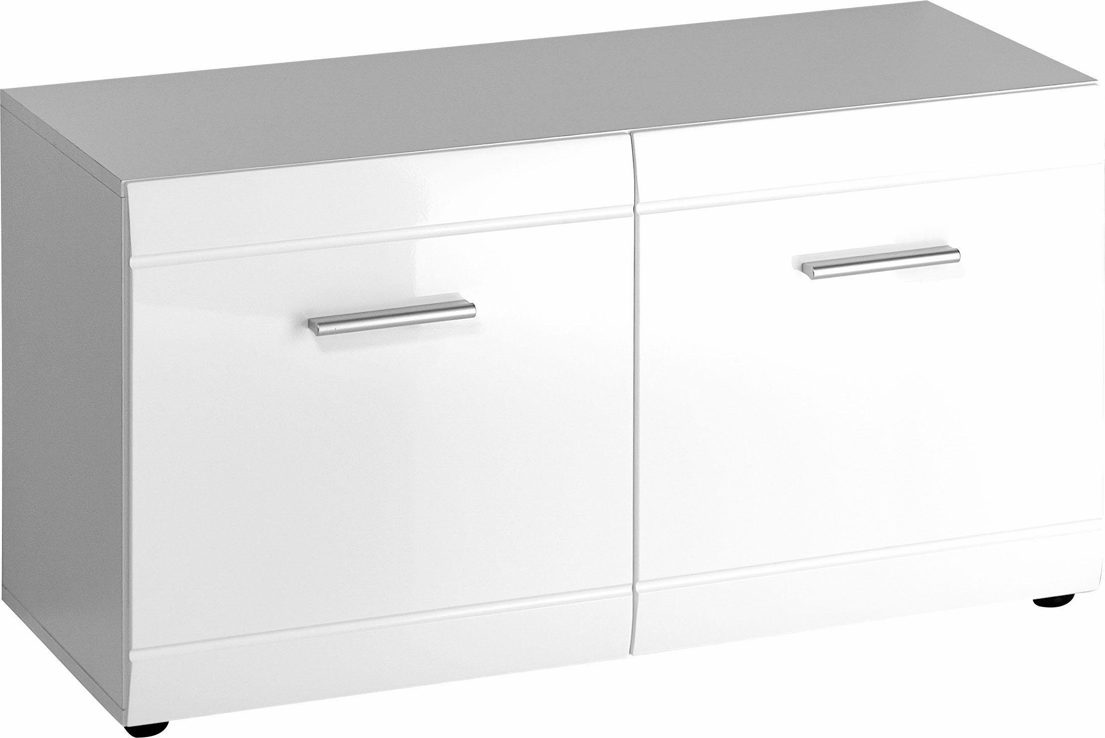 GERMANIA Halmeubelset Adana Kleur wit met hoogglans fronten (set, 6-delig)