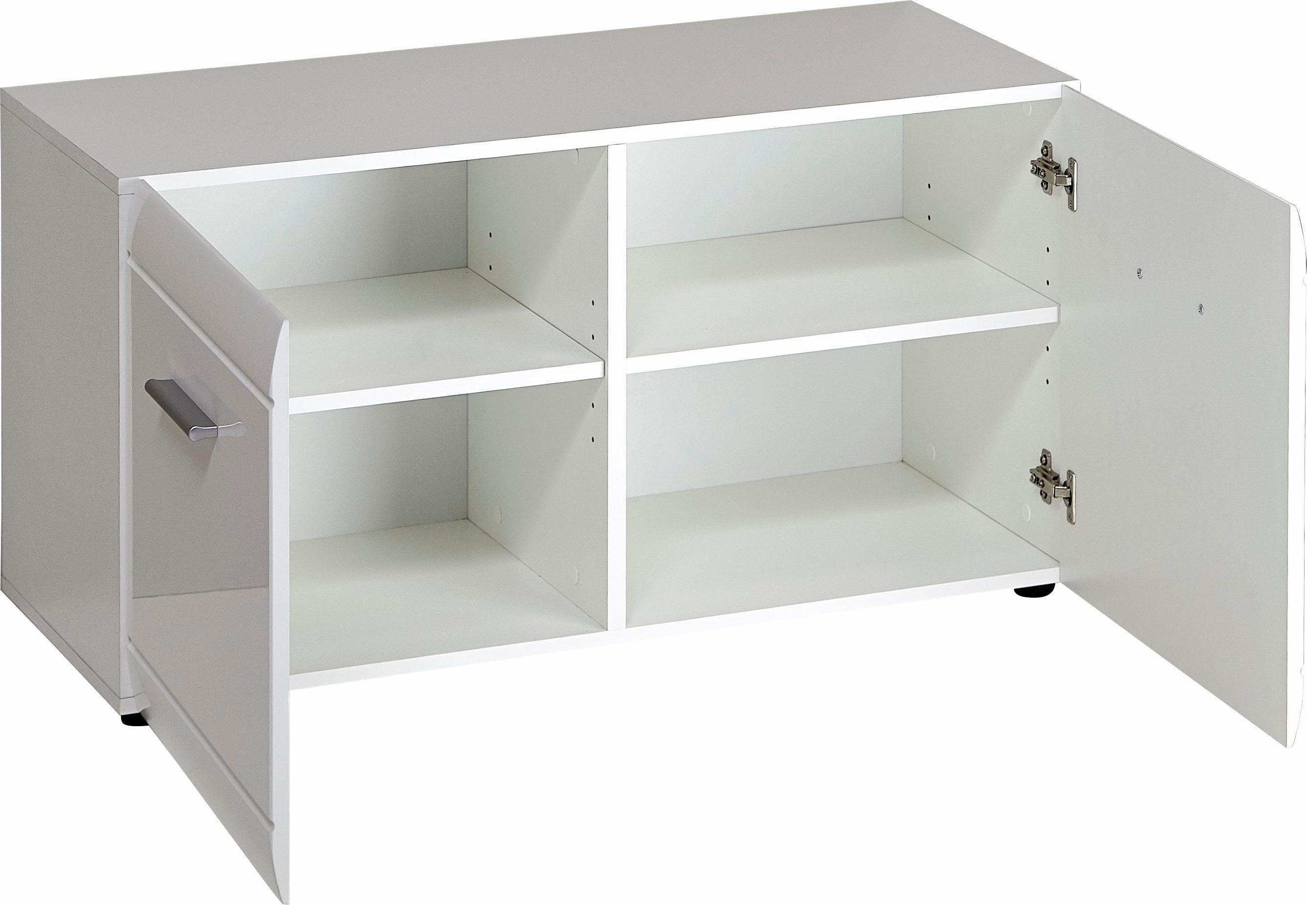 GERMANIA Halmeubelset Adana Kleur wit met hoogglans fronten (set, 6-delig)