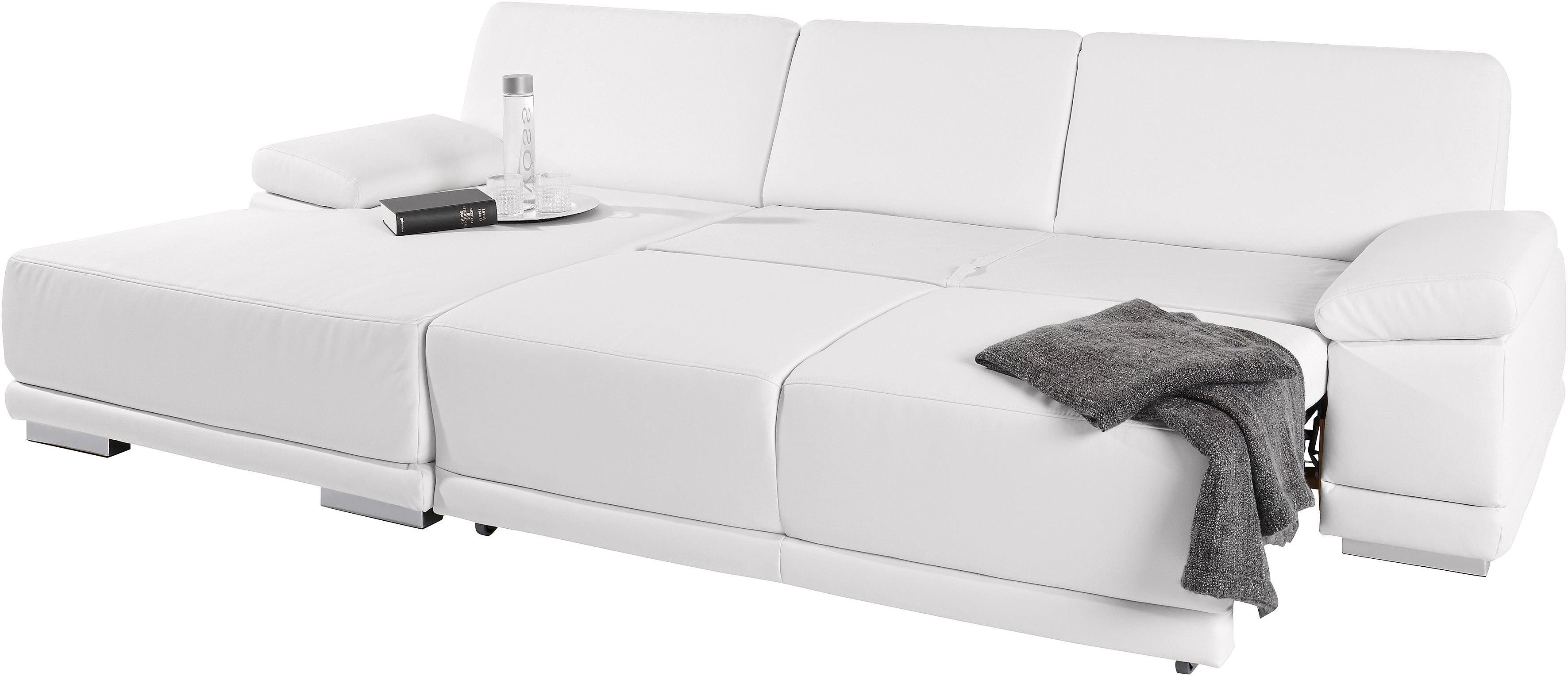 sit&more Hoekbank Coria L-vorm met xl-récamier, naar keuze met slaapfunctie