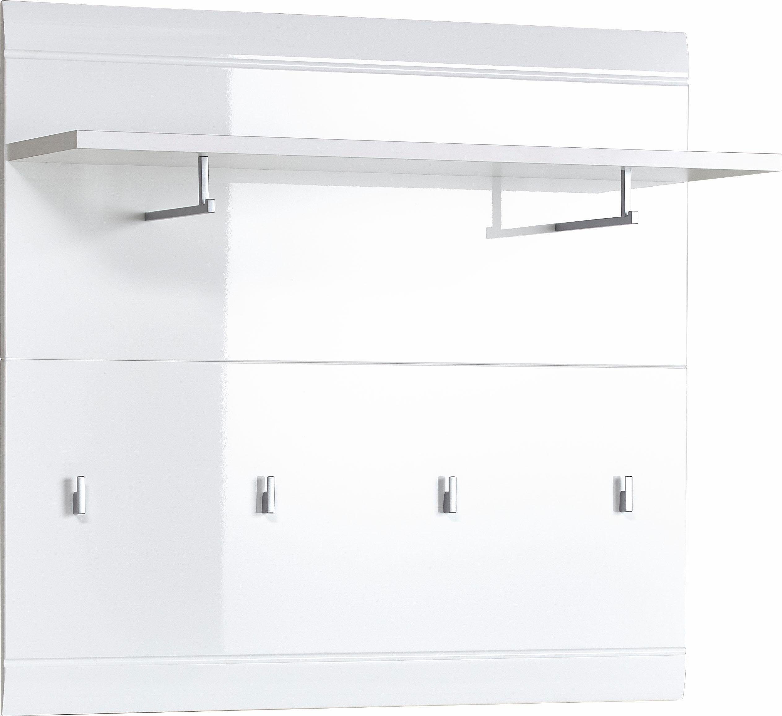 GERMANIA Halmeubelset Adana Kleur wit met hoogglans fronten (set, 6-delig)