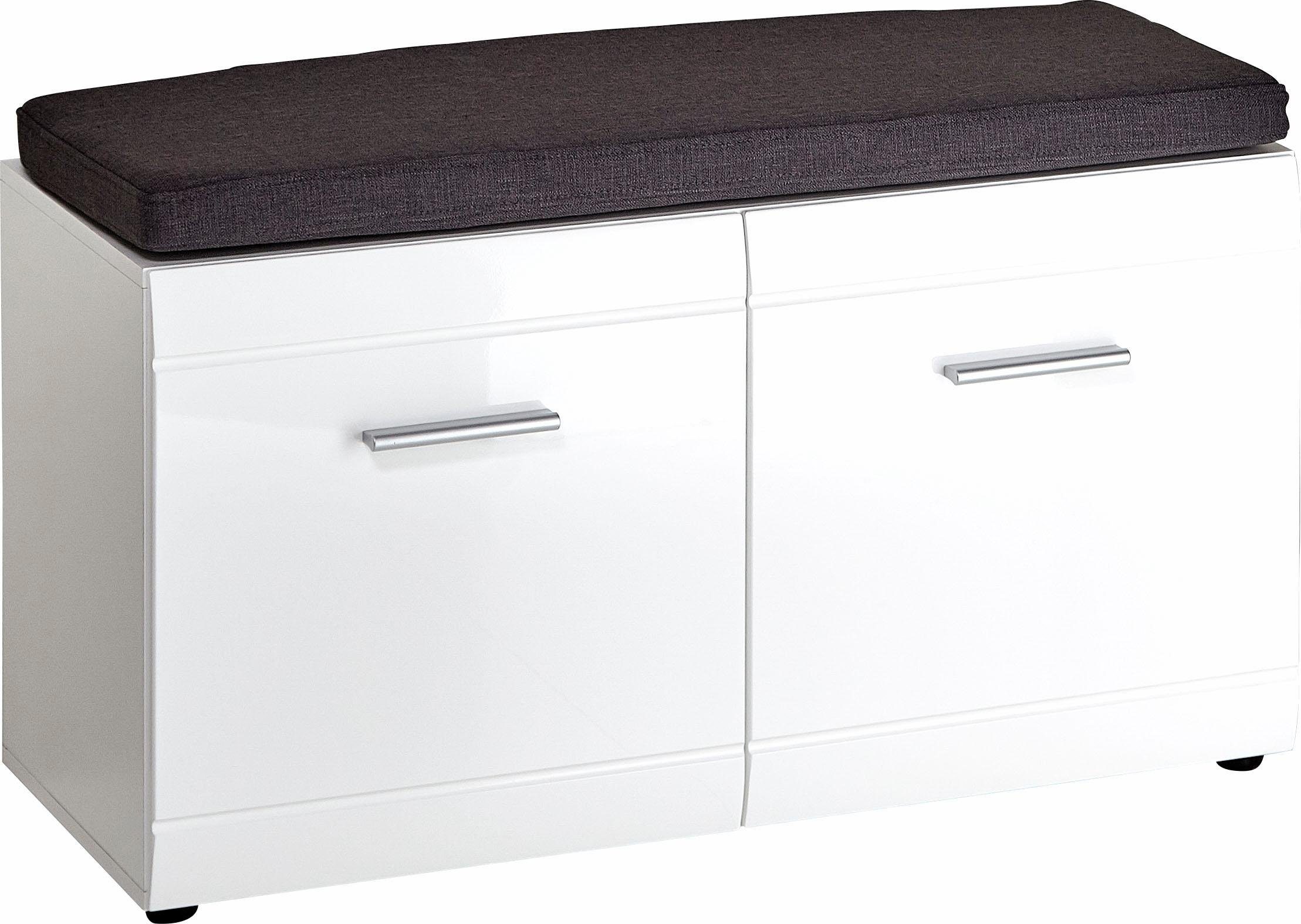 GERMANIA Halmeubelset Adana Kleur wit met hoogglans fronten (set, 6-delig)
