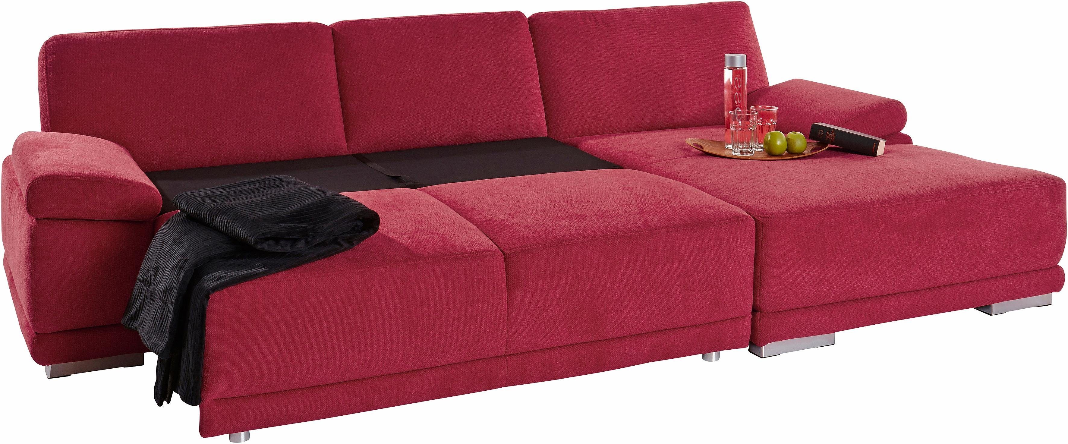 sit&more Hoekbank Coria L-vorm met xl-récamier, naar keuze met slaapfunctie