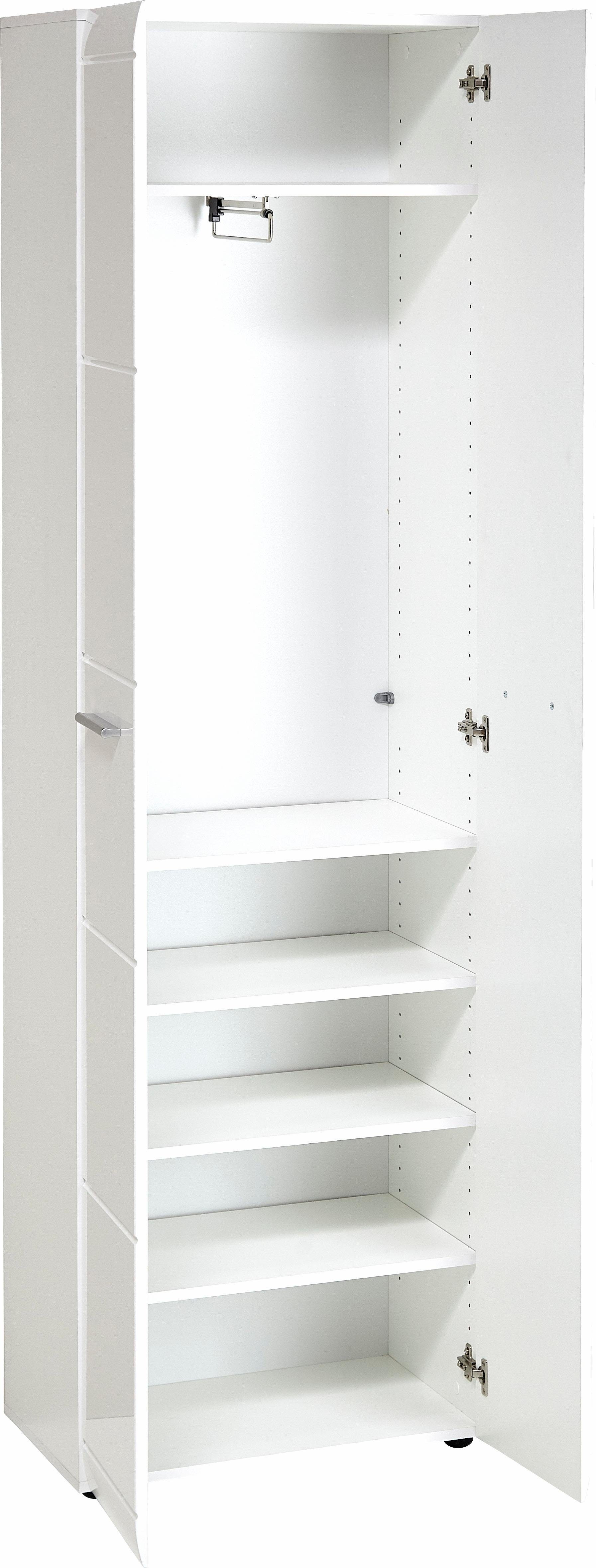 GERMANIA Halmeubelset Adana Kleur wit met hoogglans fronten (set, 6-delig)