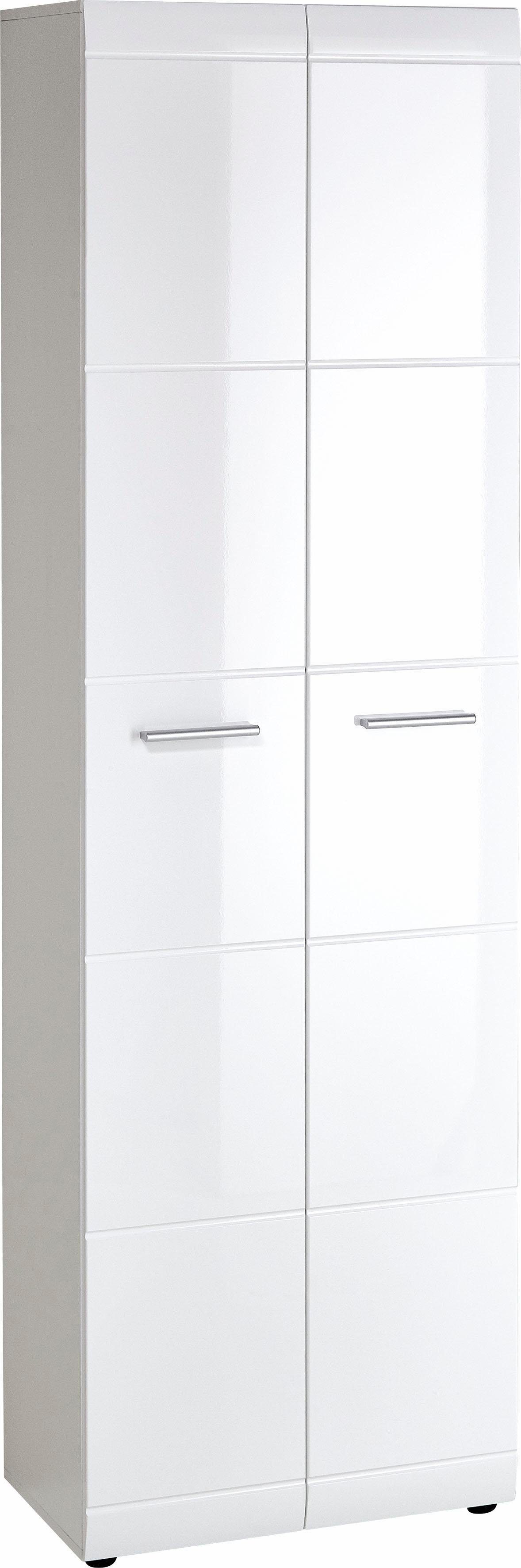 GERMANIA Halmeubelset Adana Kleur wit met hoogglans fronten (set, 6-delig)