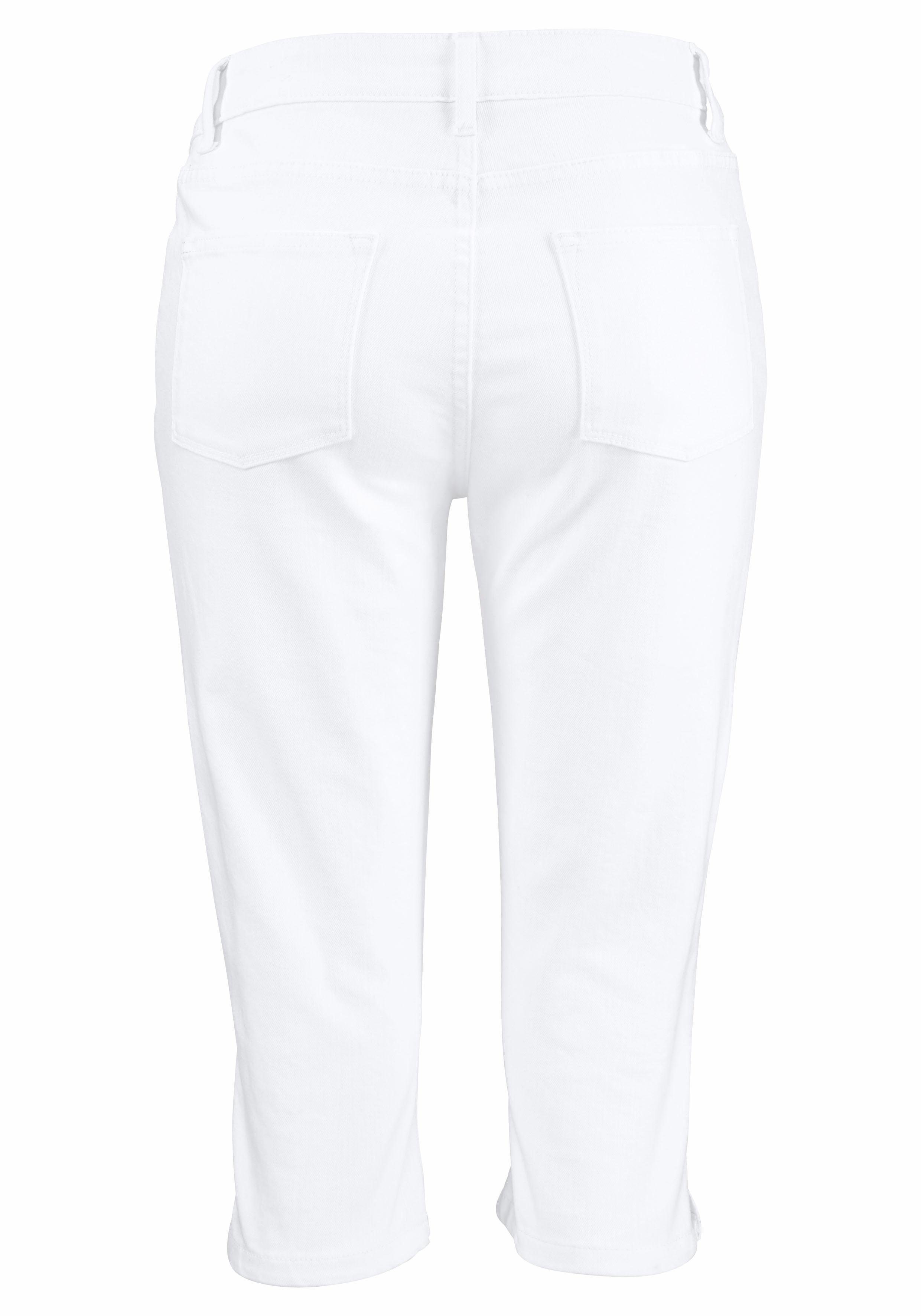 Beachtime 3/4 broek met elastaan, capribroek, zomerbroek