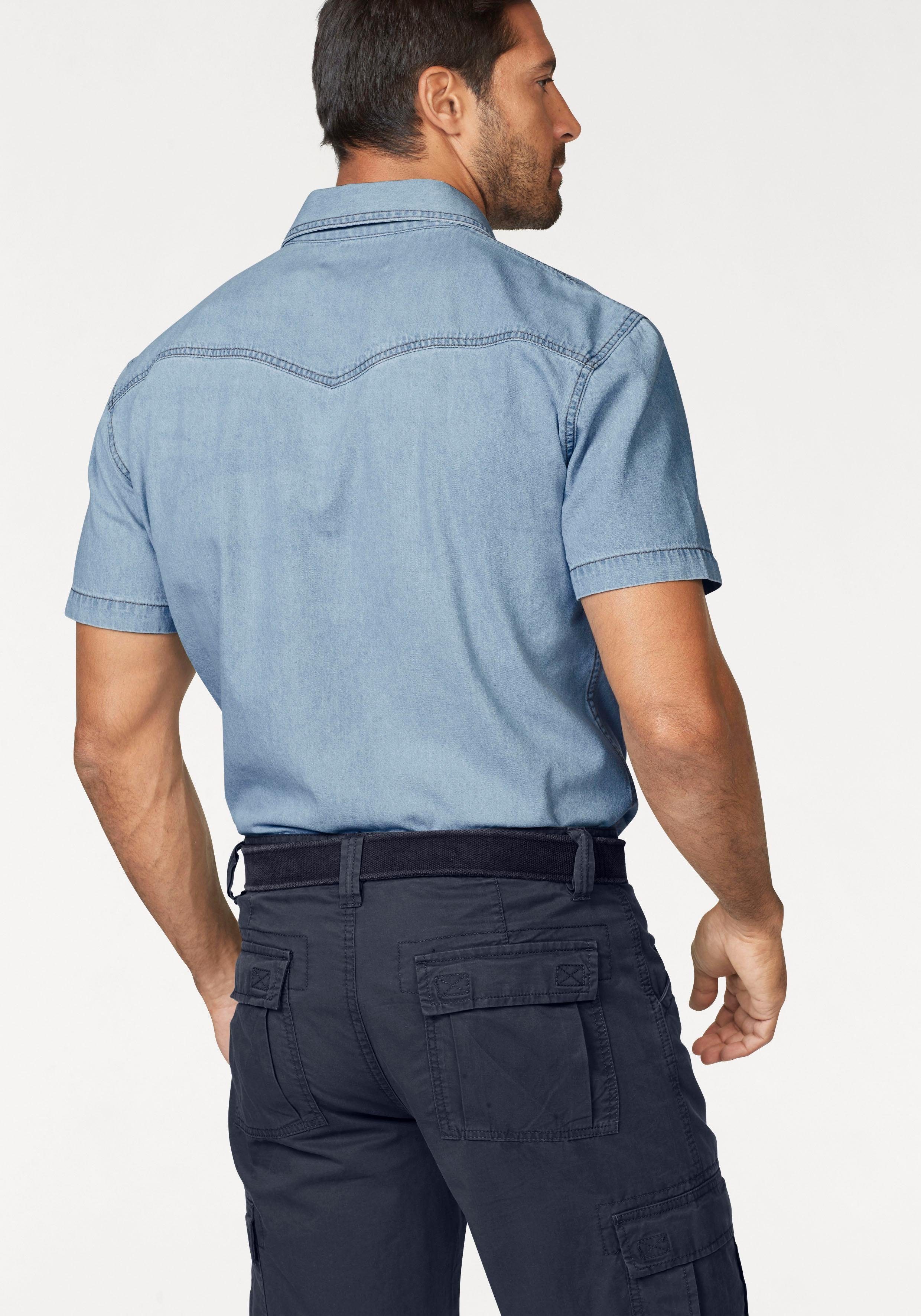 Arizona Jeans overhemd Korte mouwen in westernstijl