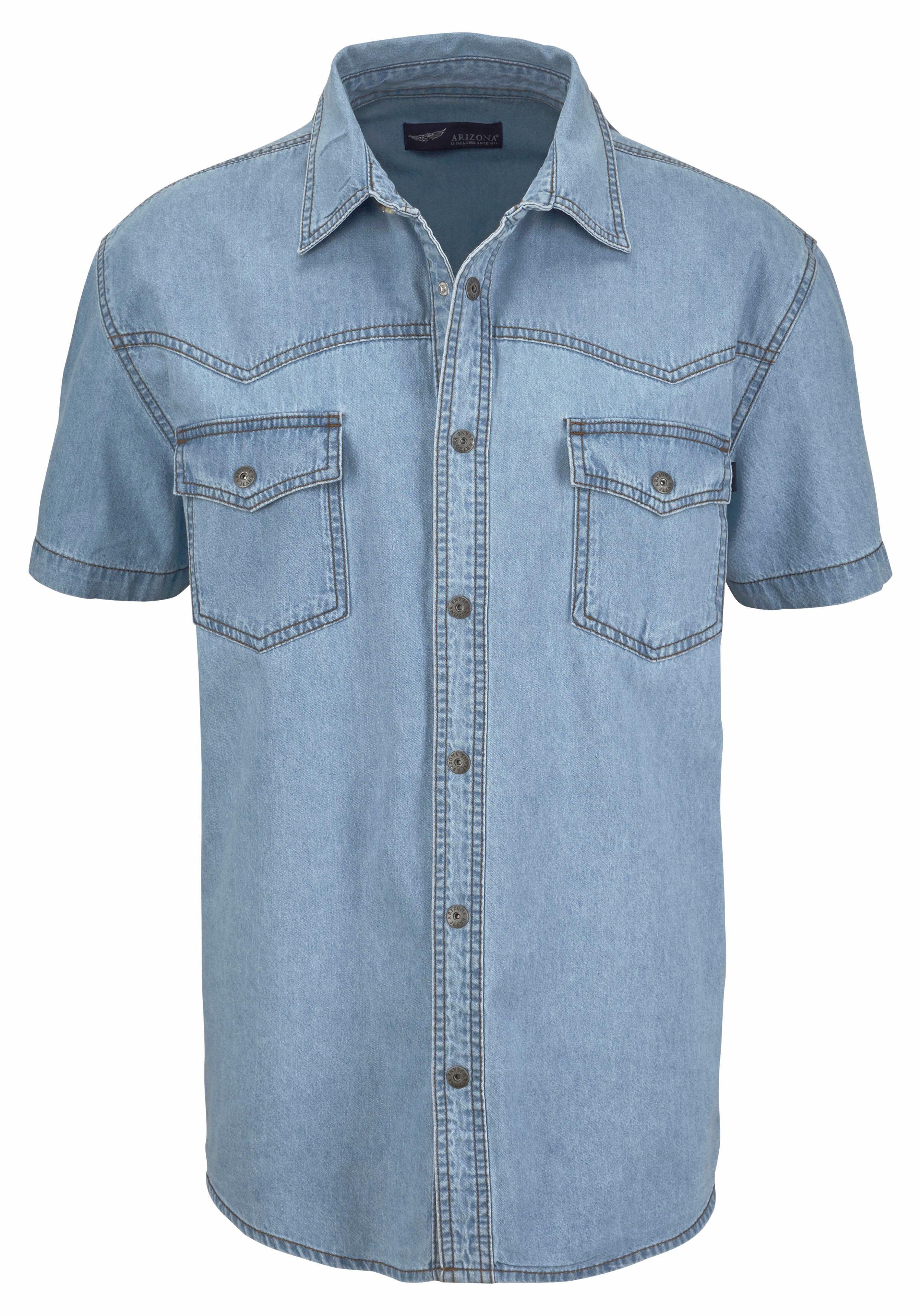 Arizona Jeans overhemd Korte mouwen in westernstijl