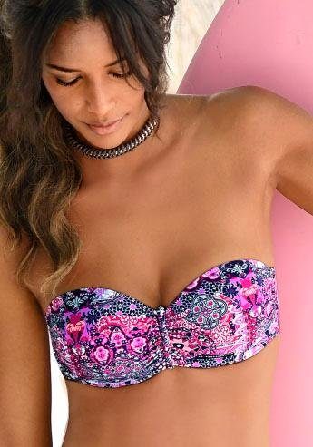 Buffalo Bandeau-bikinitop Shari met paisleyprint
