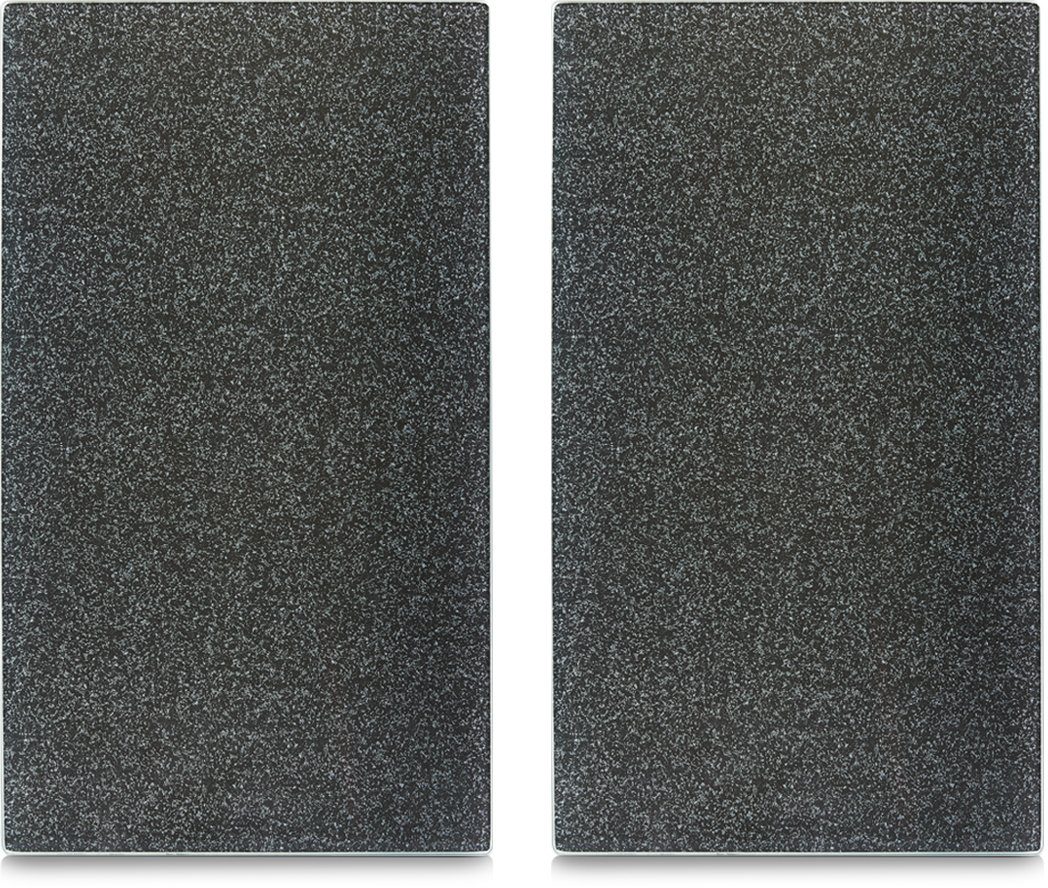 Zeller Present Snij- en afdekplaat Graniet met 6 elastische voeten per plaat (set, 2-delig)