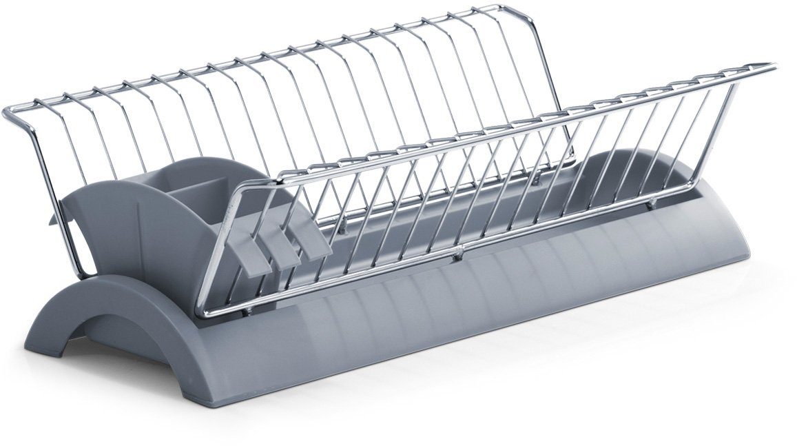 Zeller Present Afdruiprek Afmetingen ca.: 41,5 x 24 x 12 cm (set, 3-delig) schoonmaakbenodigdheden grijs