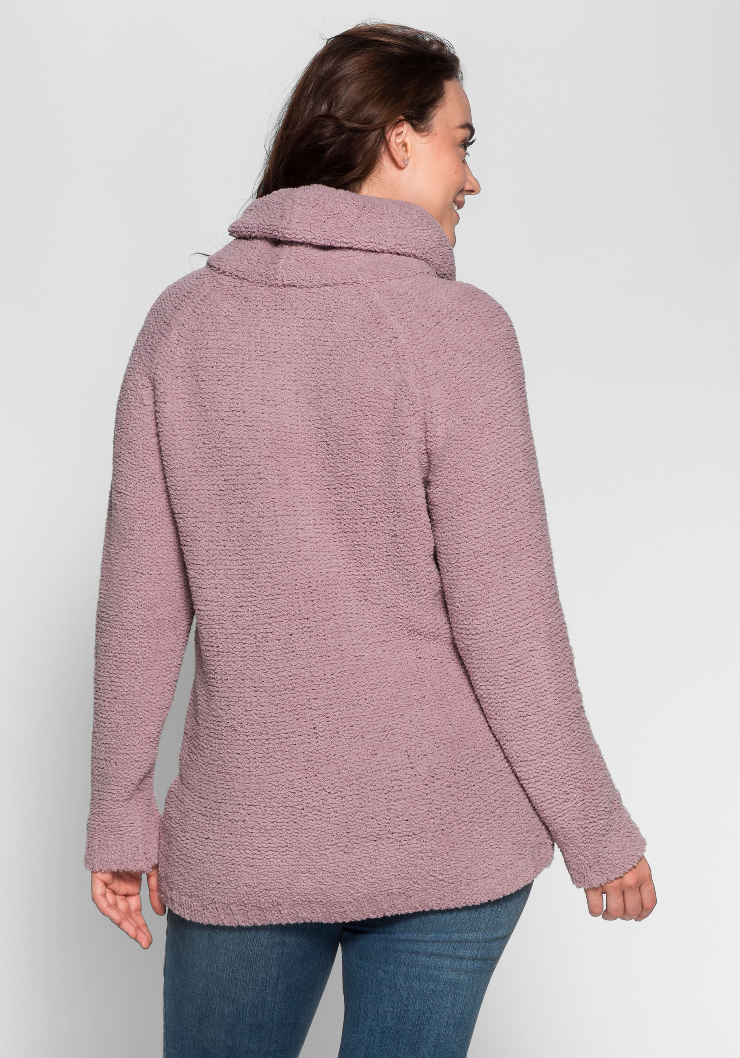 sheego Casual SHEEGO CASUAL zachte trui van chenille sheego Casual SHEEGO CASUAL zachte trui van chenille