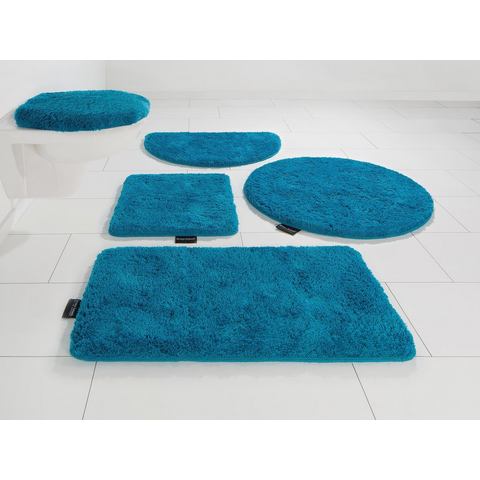 Badmat Lana, Bruno Banani, hoogte 25 mm, met antislip-coating, geschikt voor vloerverwarming
