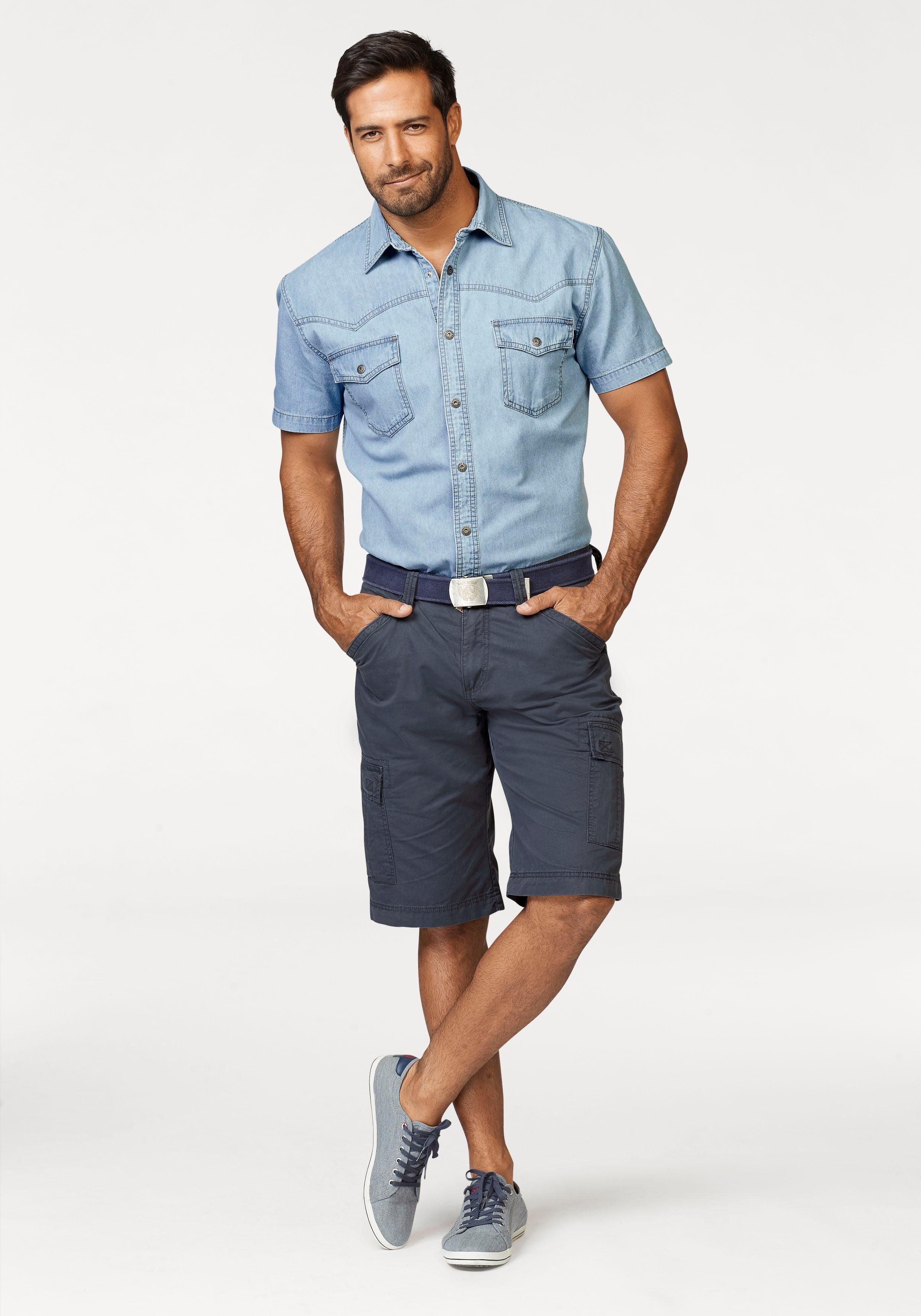Arizona Jeans overhemd Korte mouwen in westernstijl
