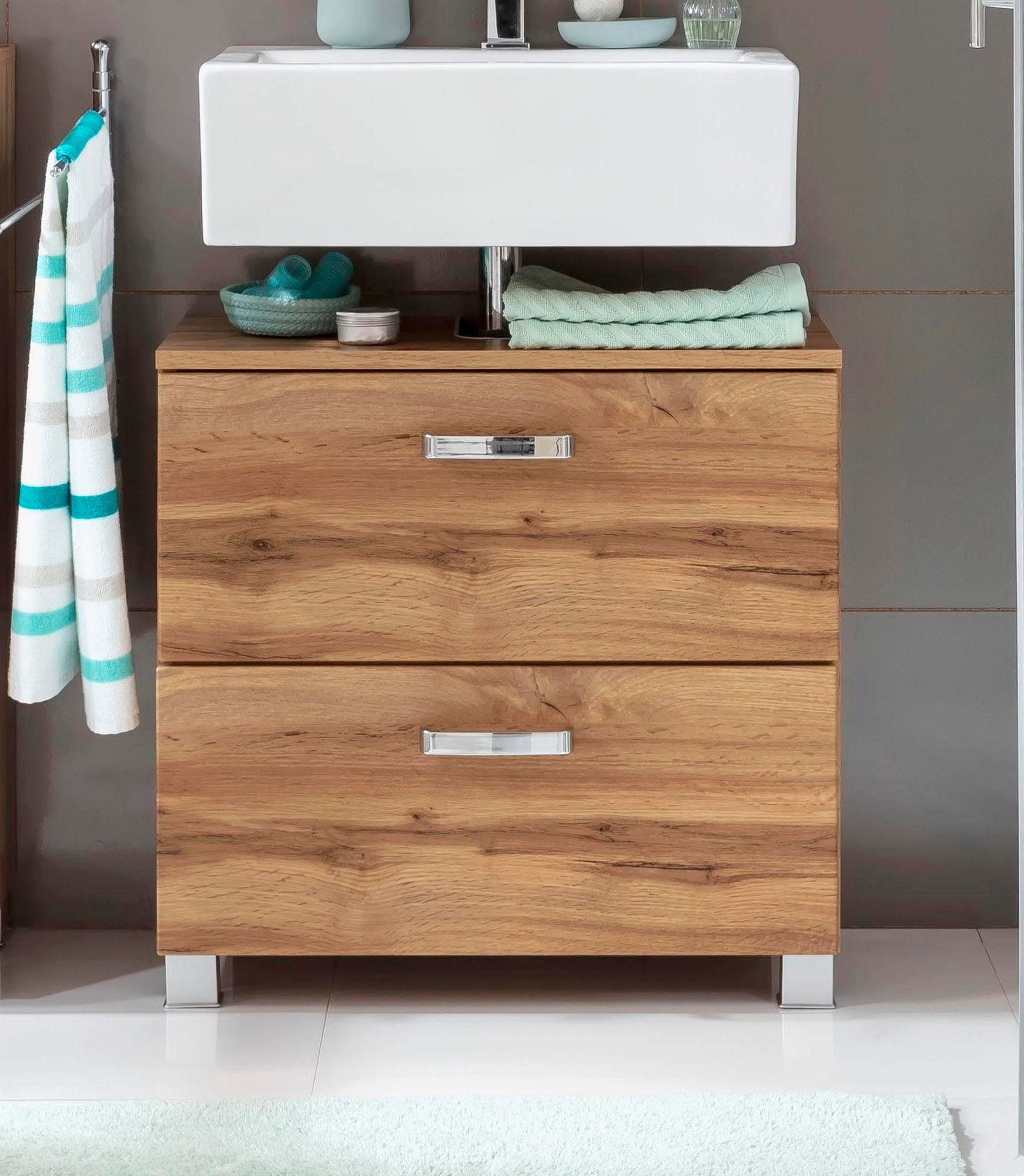 welltime Wastafelonderkast Ravenna Breedte 60 cm, met soft-closefunctie