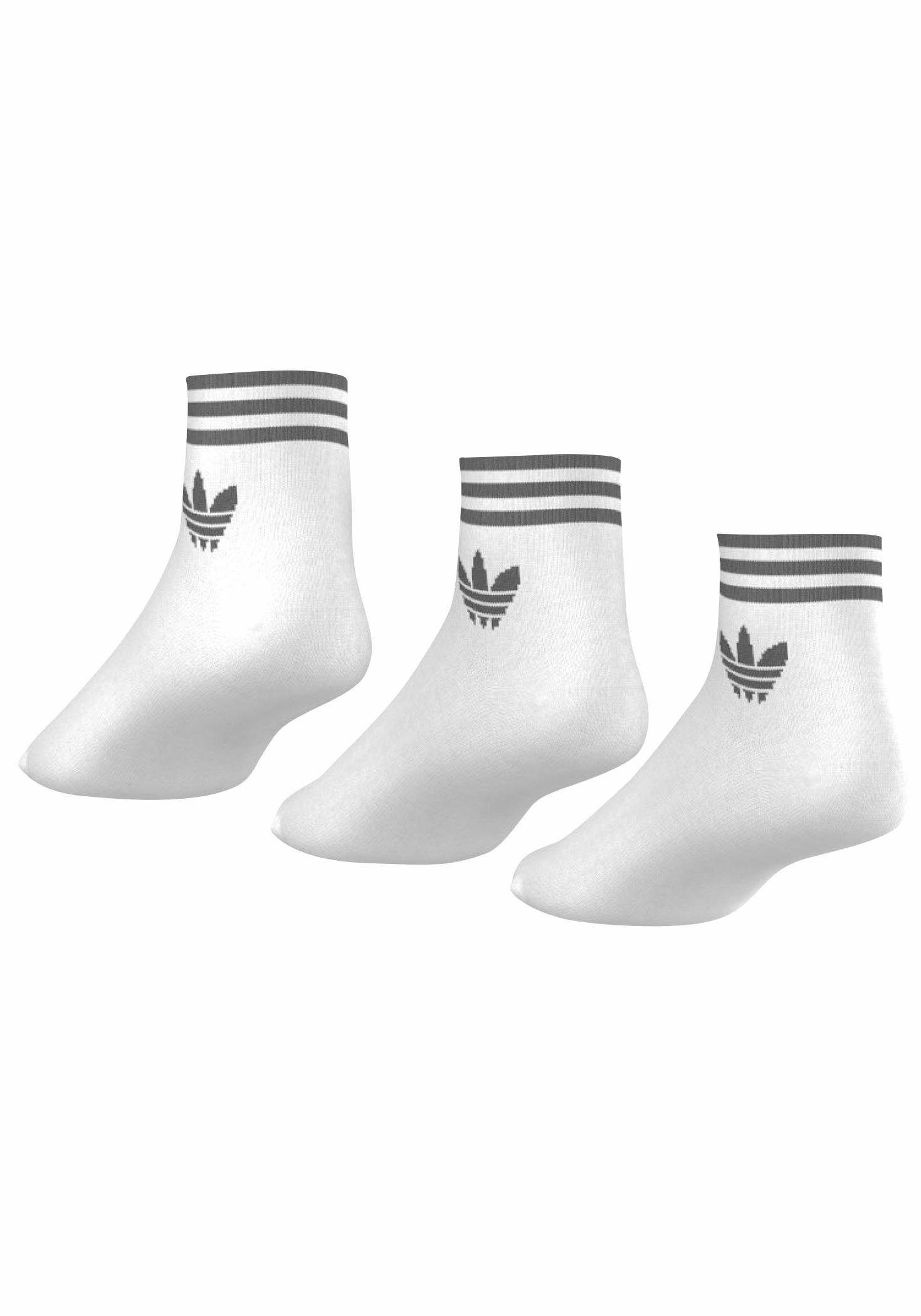 adidas Originals Sportsokken Trefoil ANKLE , 3 paar (3 paar)