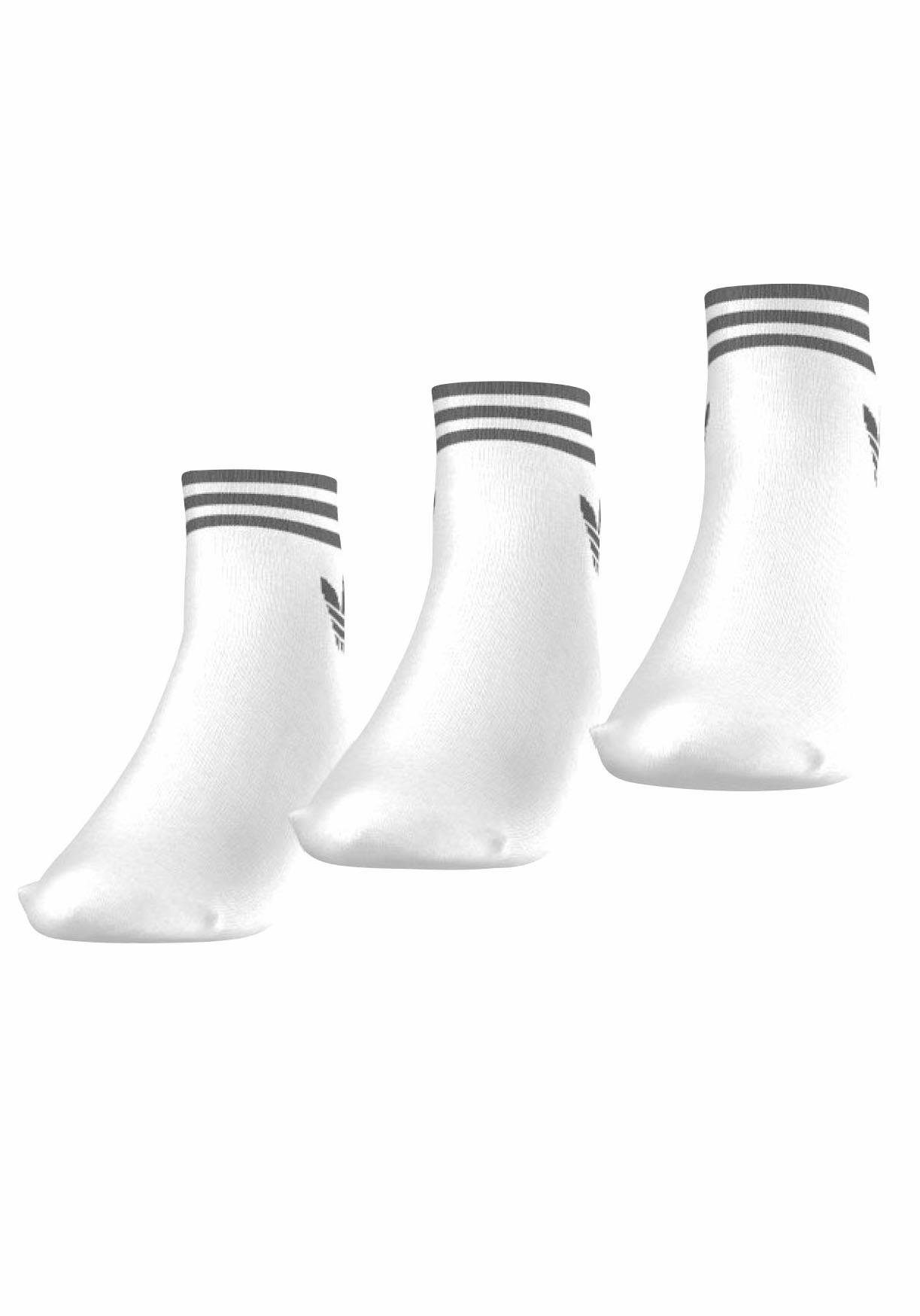 adidas Originals Sportsokken Trefoil ANKLE , 3 paar (3 paar)
