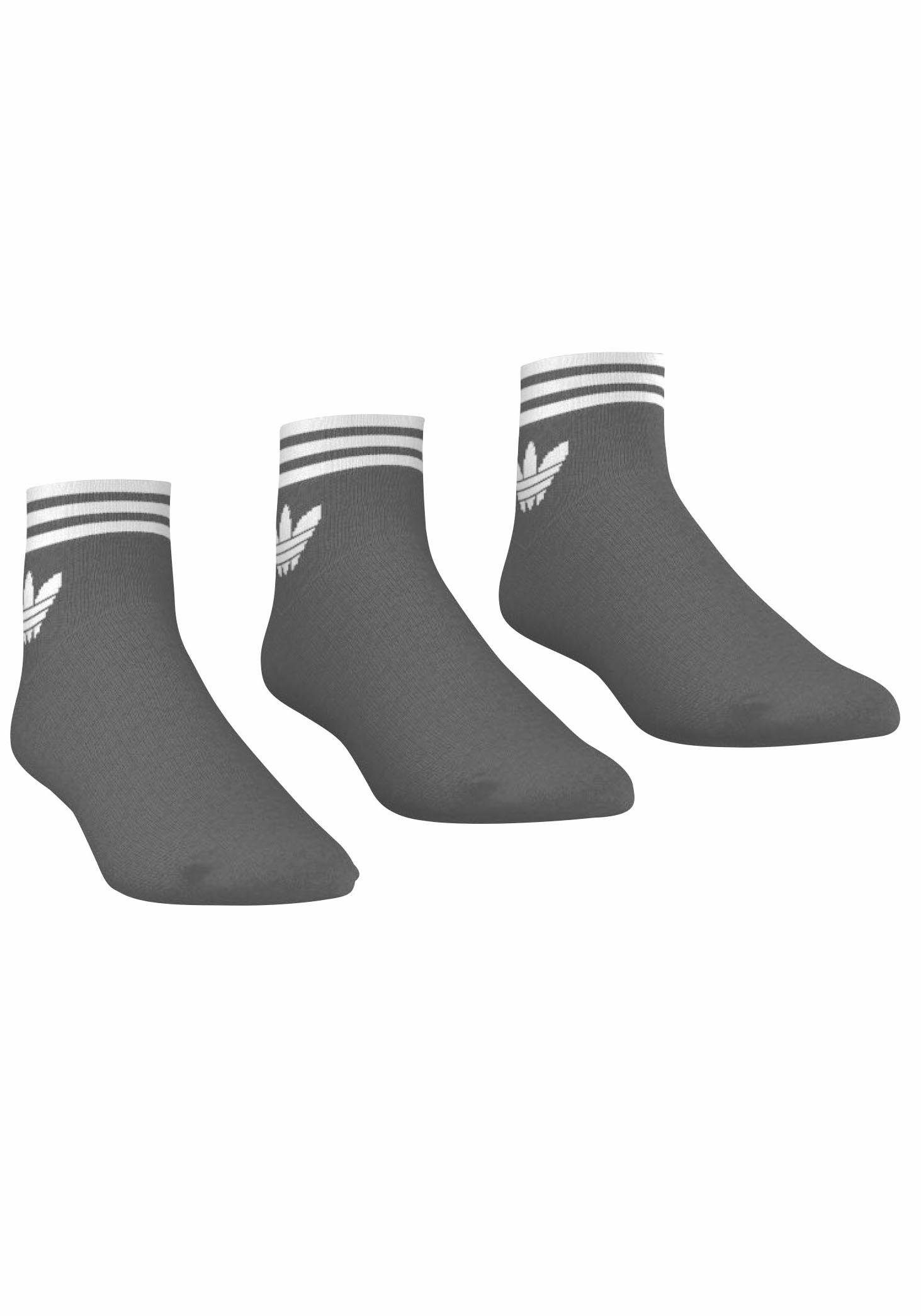 adidas Originals Sportsokken Trefoil ANKLE , 3 paar (3 paar)