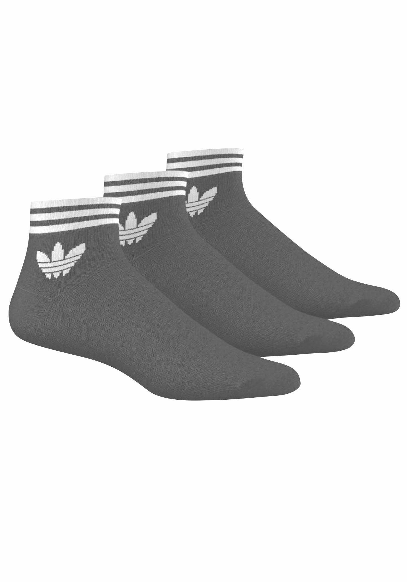 adidas Originals Sportsokken Trefoil ANKLE , 3 paar (3 paar)