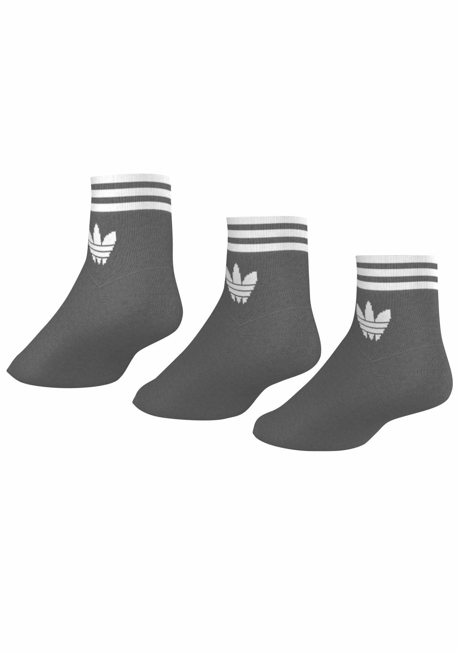 adidas Originals Sportsokken Trefoil ANKLE , 3 paar (3 paar)