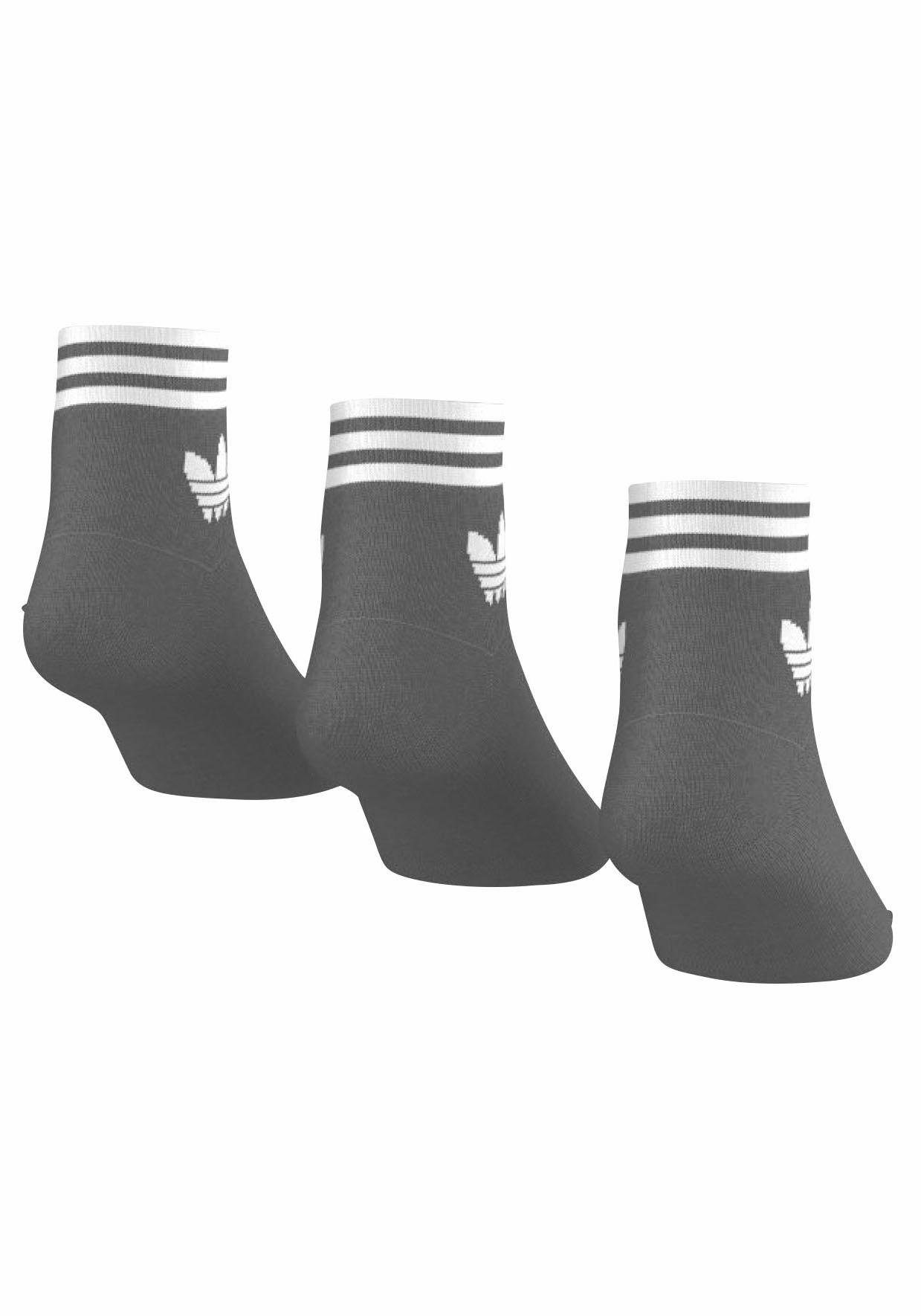 adidas Originals Sportsokken Trefoil ANKLE , 3 paar (3 paar)