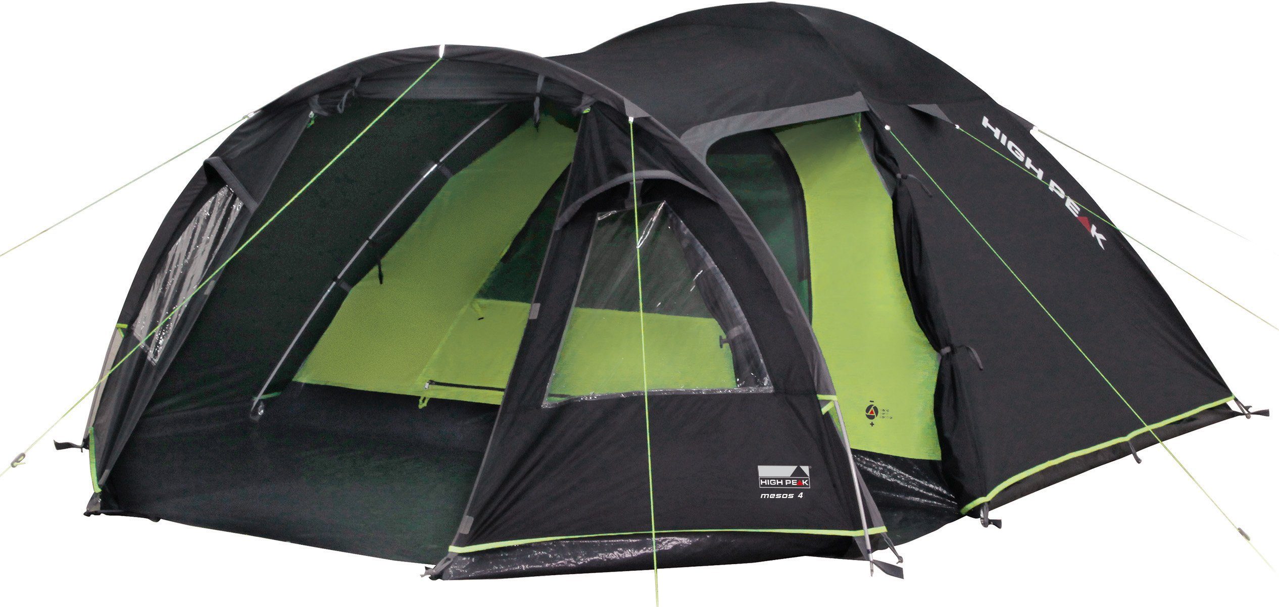 High Peak Koepeltent Mesos 4 (set) tenten grijs