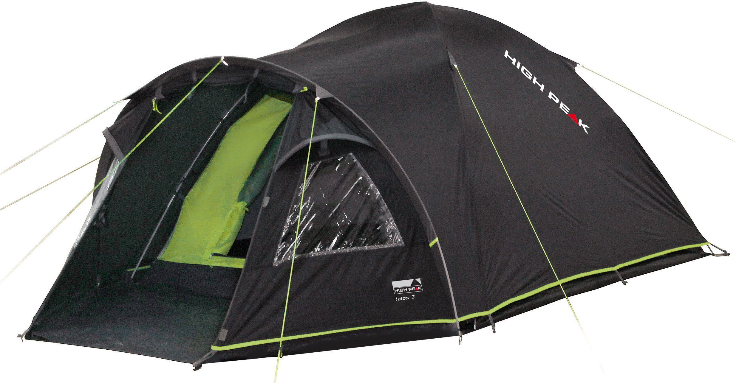 High Peak Koepeltent Talos 4 (set) tenten grijs