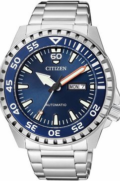 citizen automatisch horloge nh8389-88le zilver