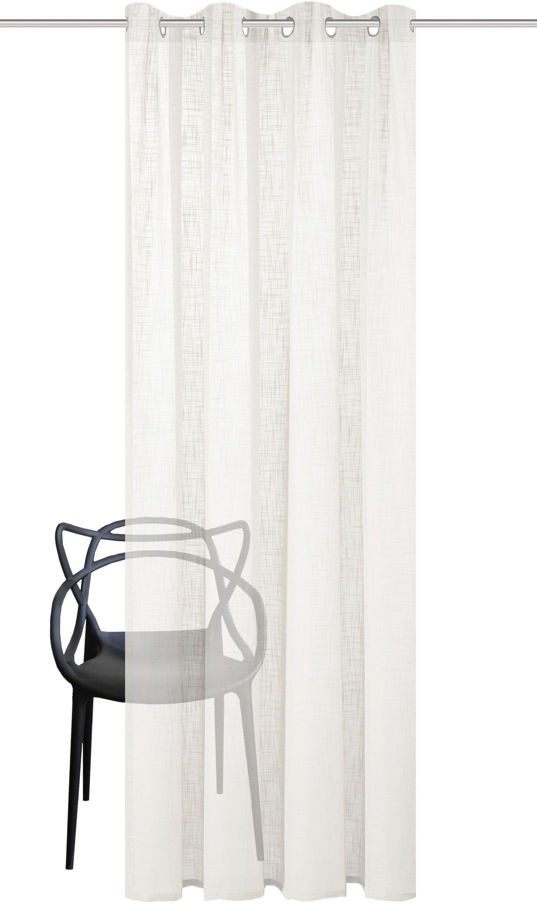 Home Basics Gordijn Softy Ösenschal SOFTY uni (1 stuk)