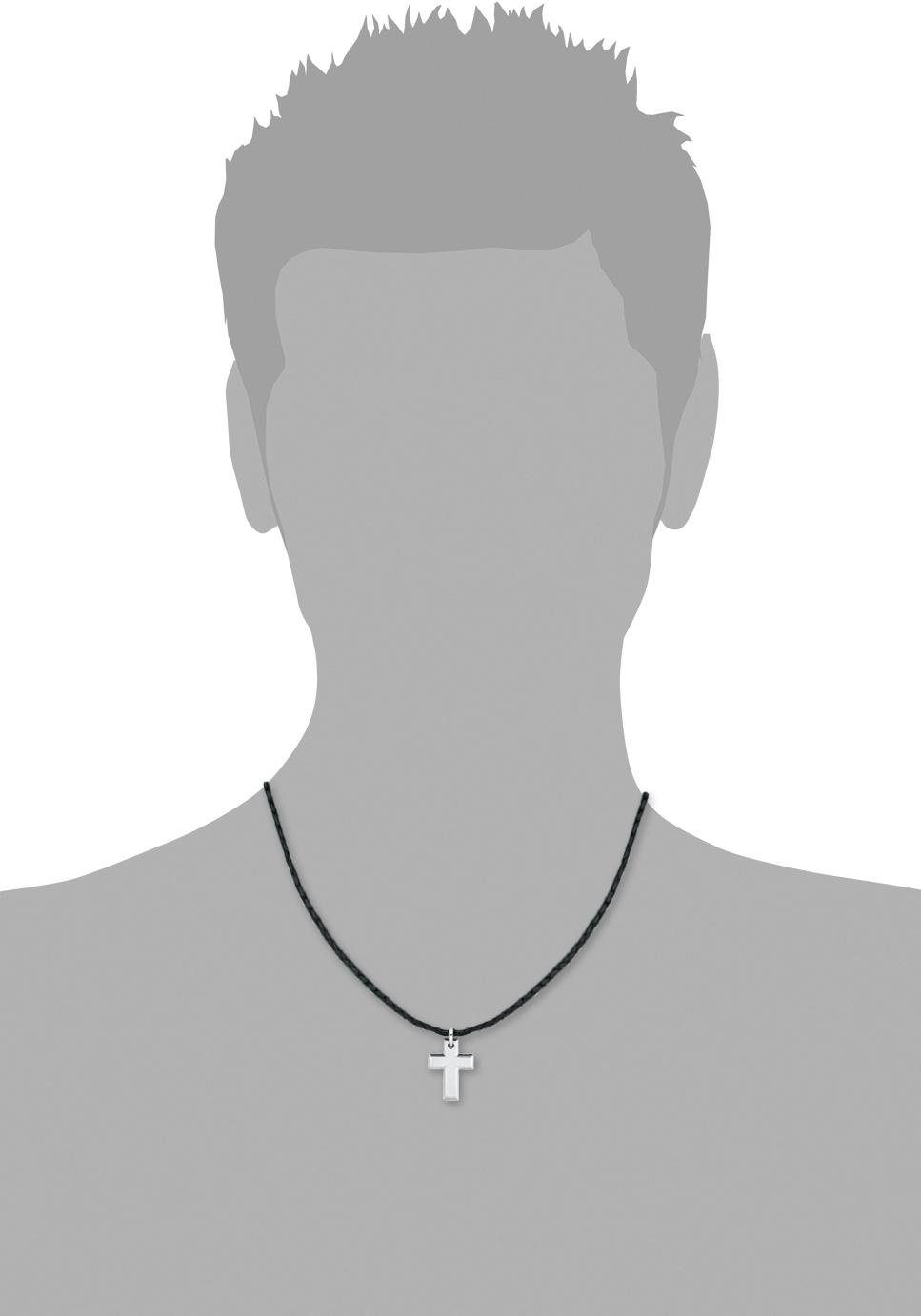 s.Oliver Kruisketting 2015064 met zirkoon (synthetisch)