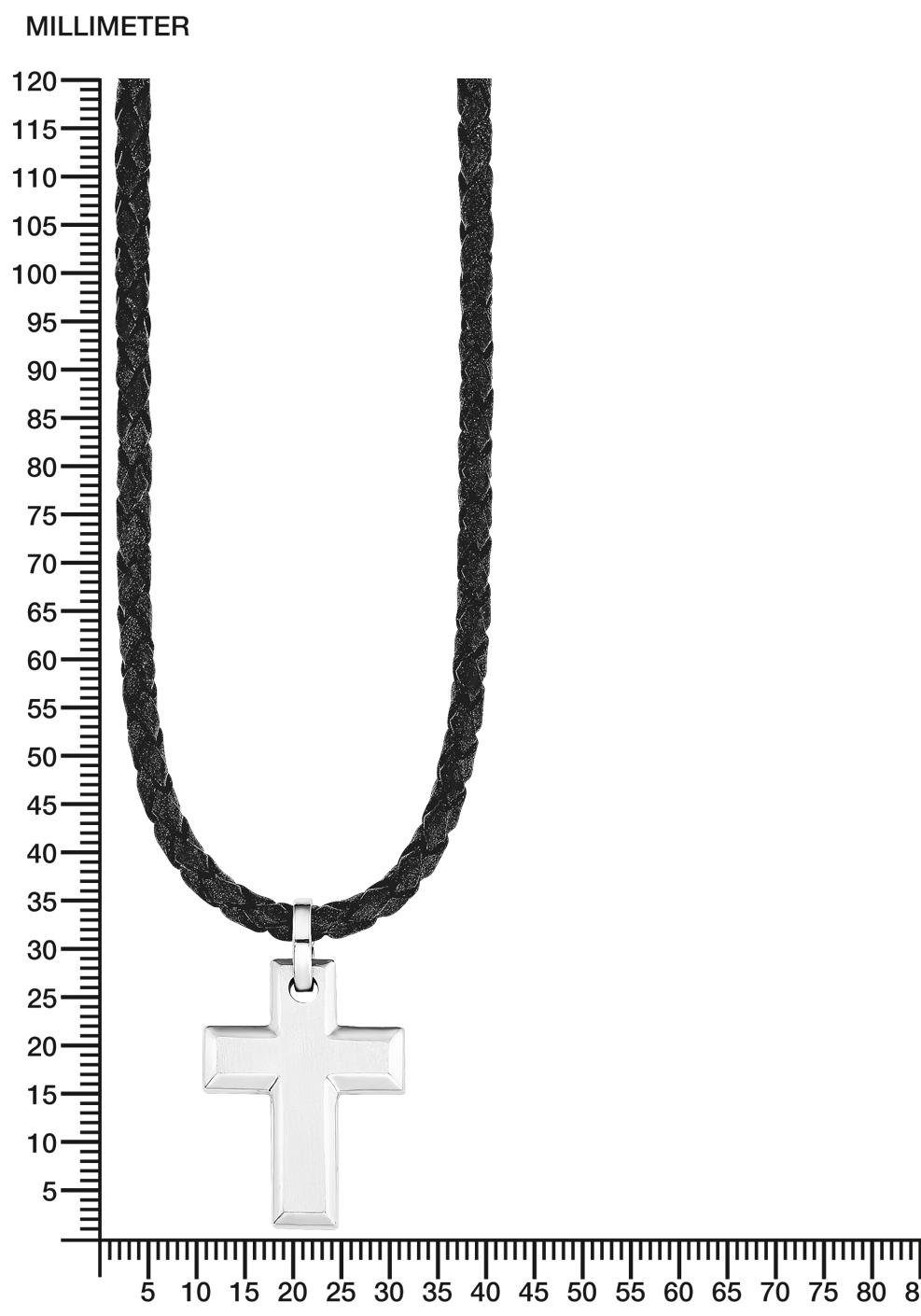 s.Oliver Kruisketting 2015064 met zirkoon (synthetisch)