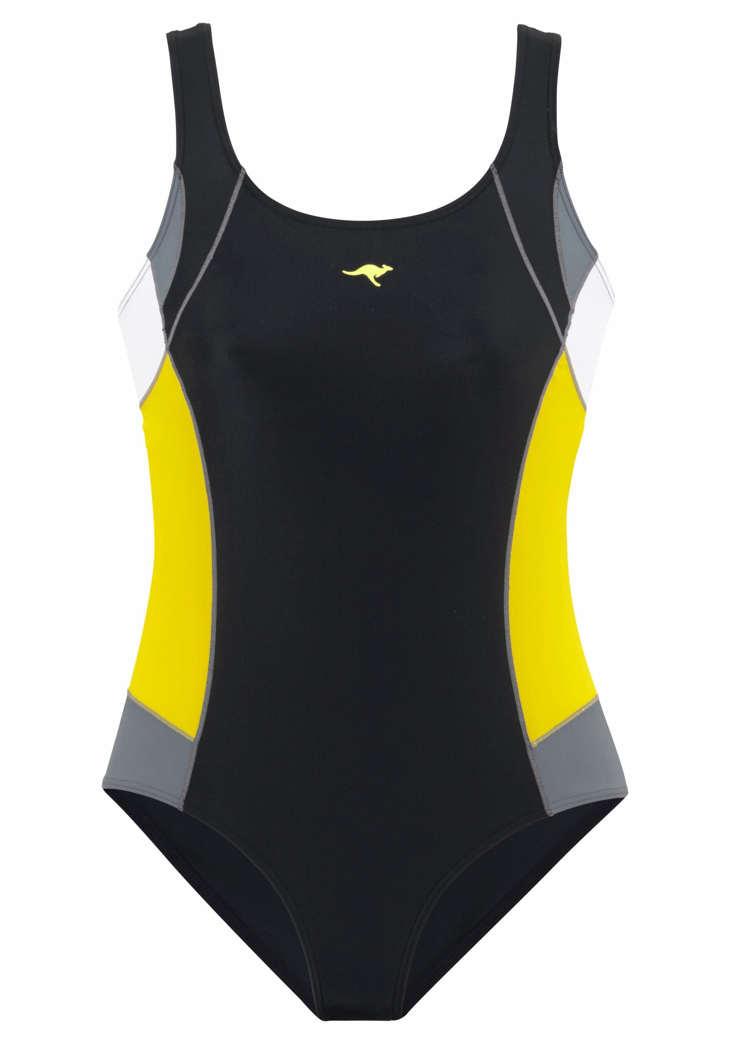 KangaROOS Badpak in een sportief design en met een modellerend effect