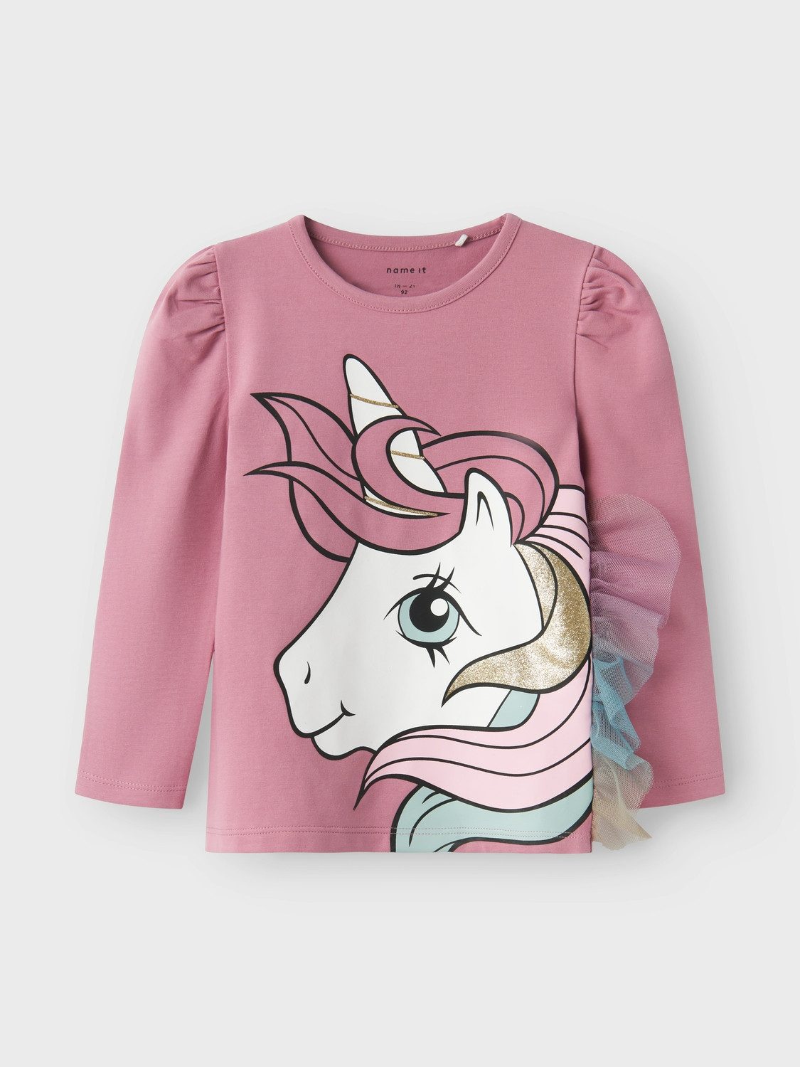 Name It Shirt met lange mouwen NMFSILLE MLP LS TOP CPLG