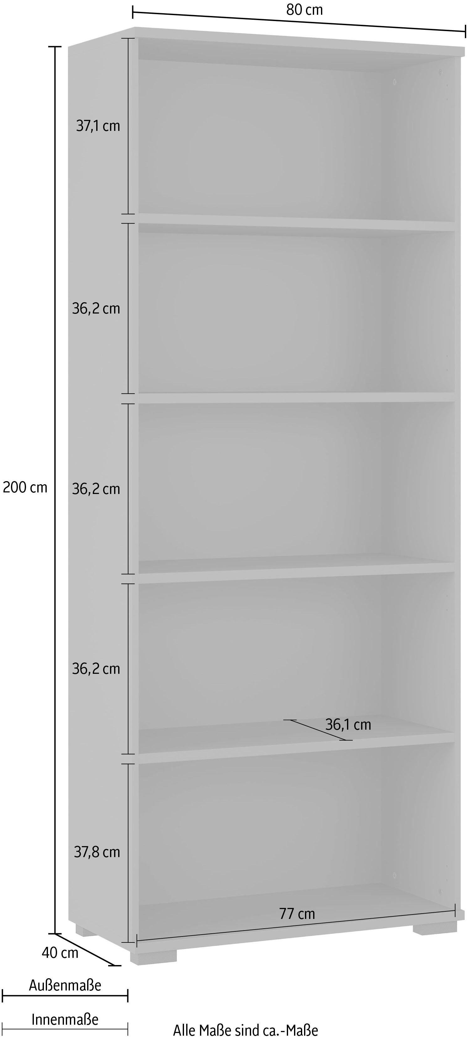 GERMANIA Ordnerrek GW-Profi 3.0 archiefkast met abs-randen, in 3 of 5 ordnerhoogten, made in germany