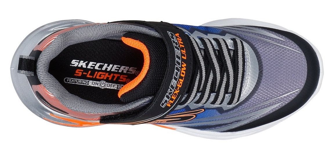 Skechers Sneakers FLEX-GLOW ULTRA Klittenbandschoen om in te stappen, maat sjabloon te downloaden