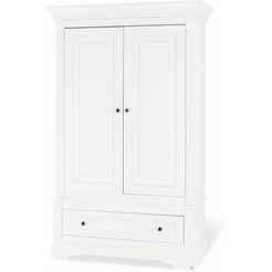 pinolino kinderkledingkast emilia 2-deurs wit