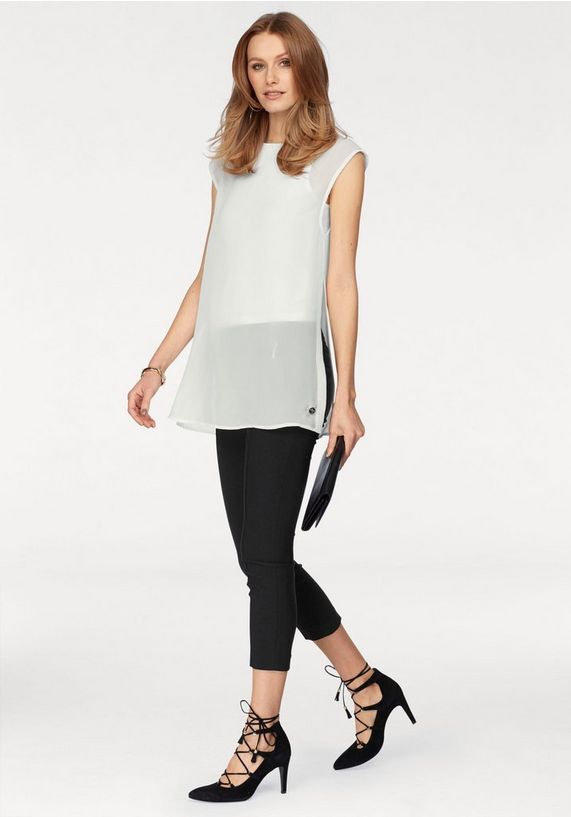 BRUNO BANANI Blousetop met korte mouwen BRUNO BANANI Blousetop met korte mouwen